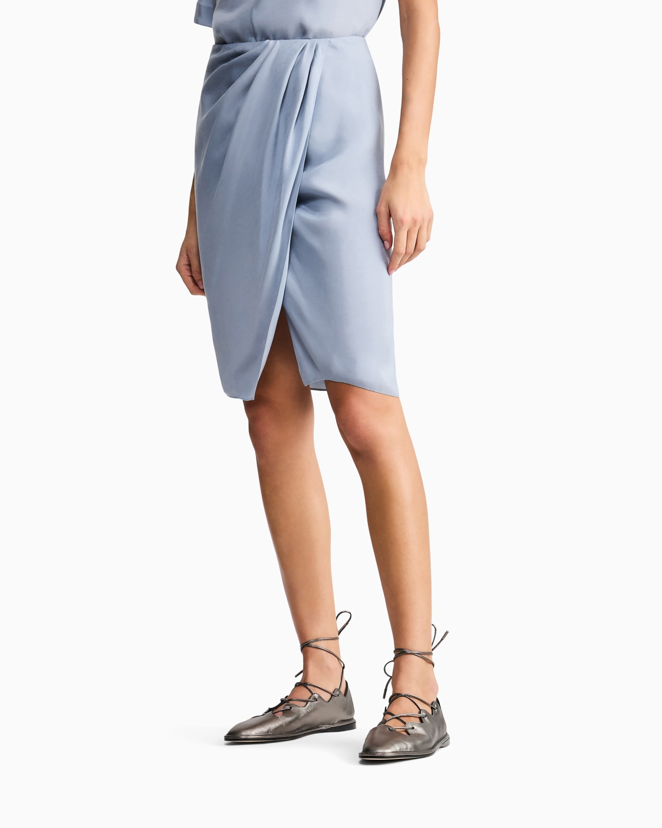 ASV Midirock aus Cupro Folie 3