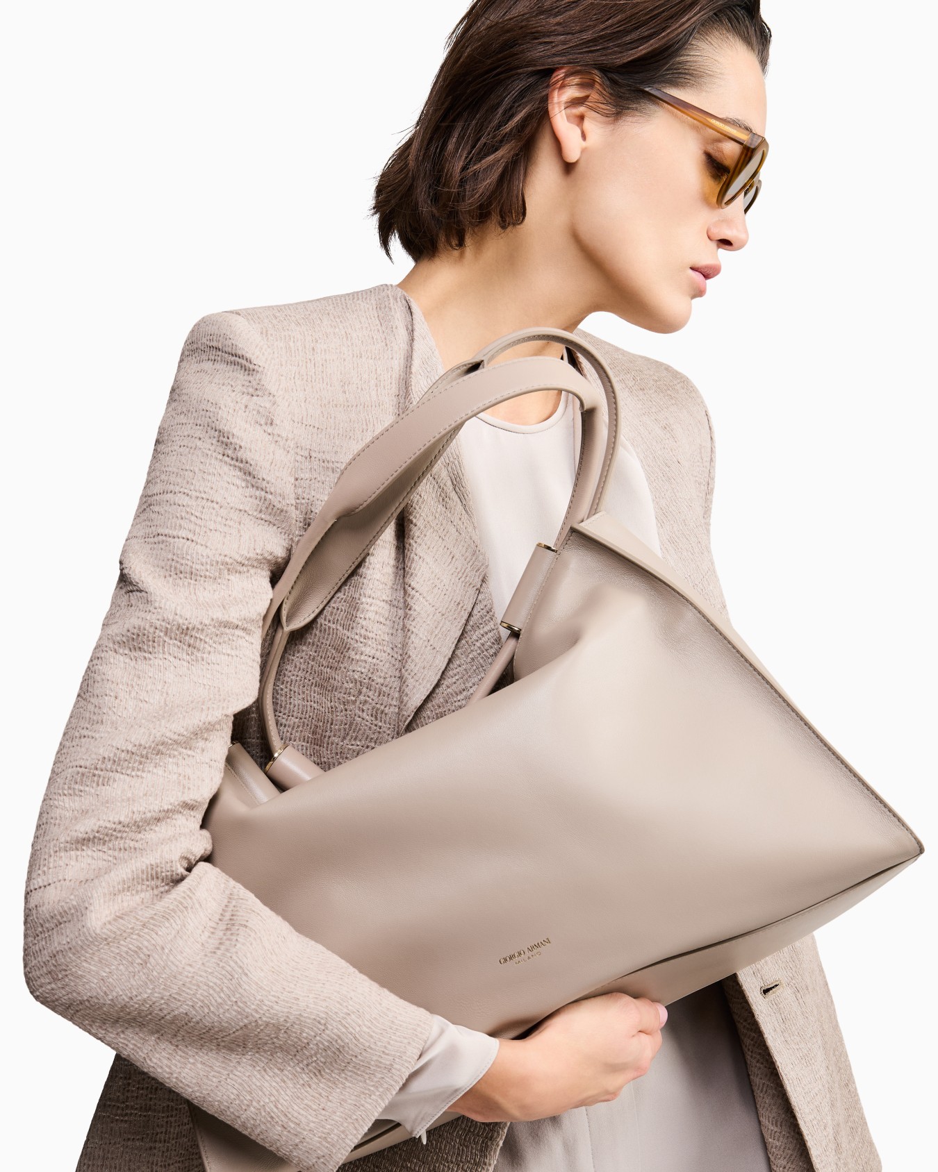 ブラウス ドレープシルクシャルムーズ スライドする 5