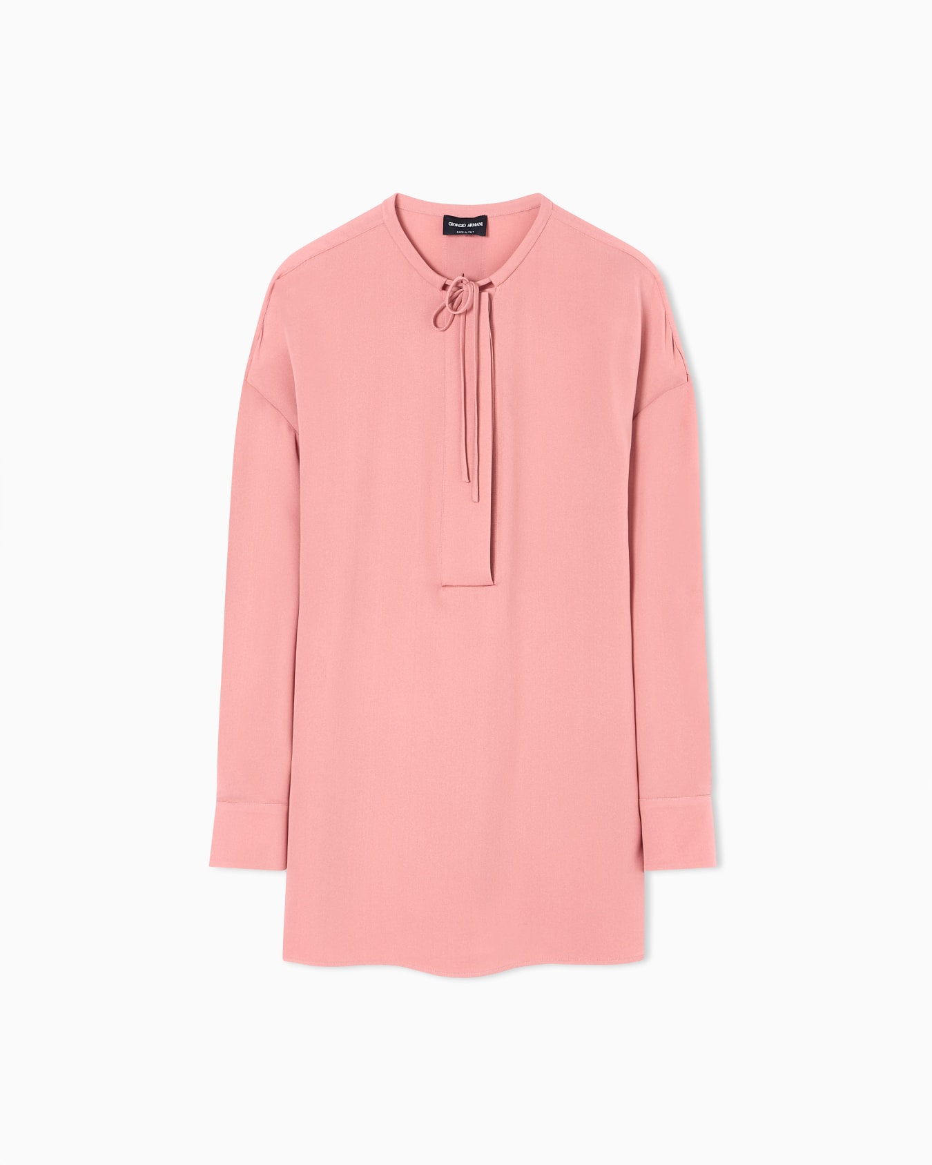 Blouse in triple silk georgette Slide 0