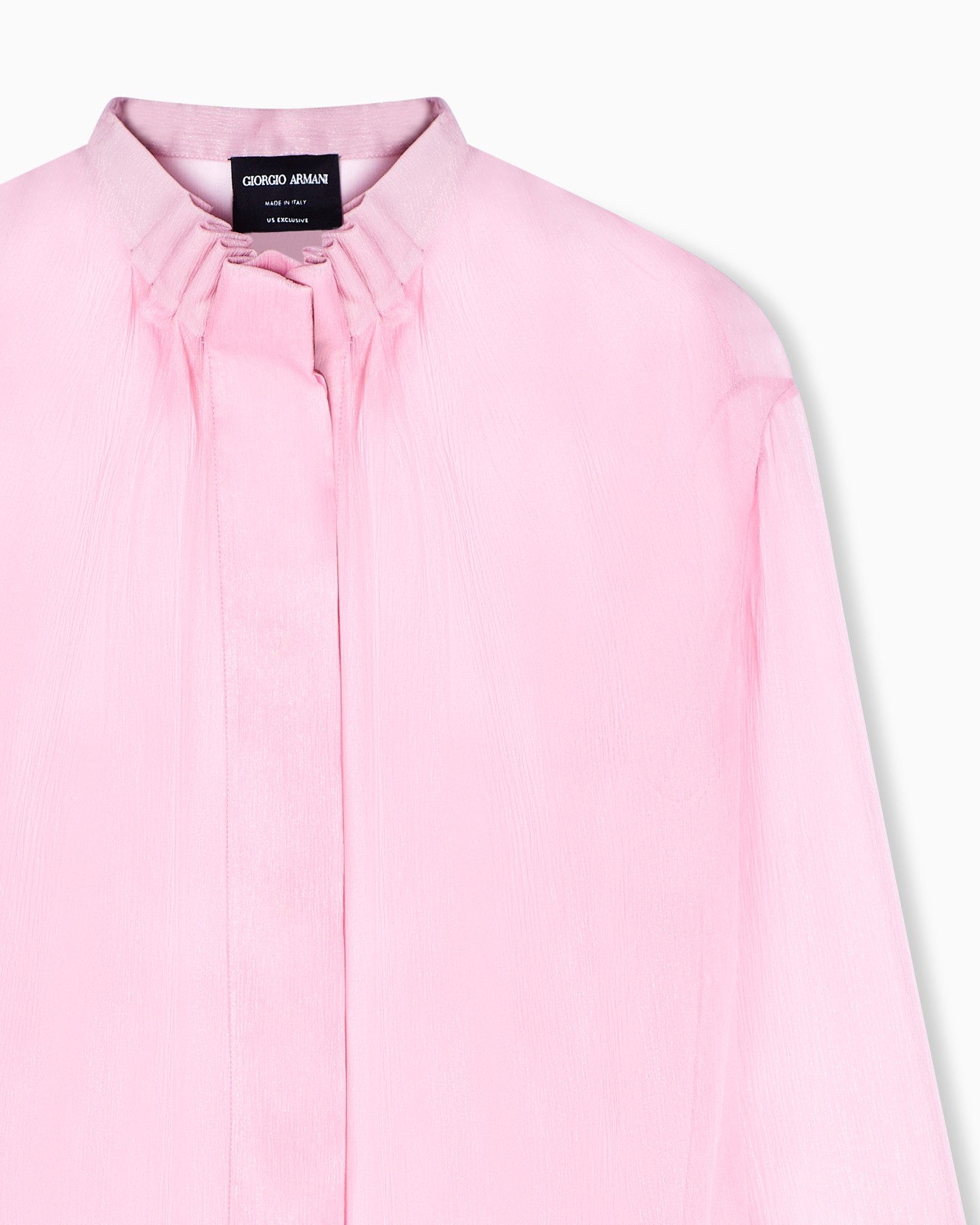 Silk creponne shirt Slide 4