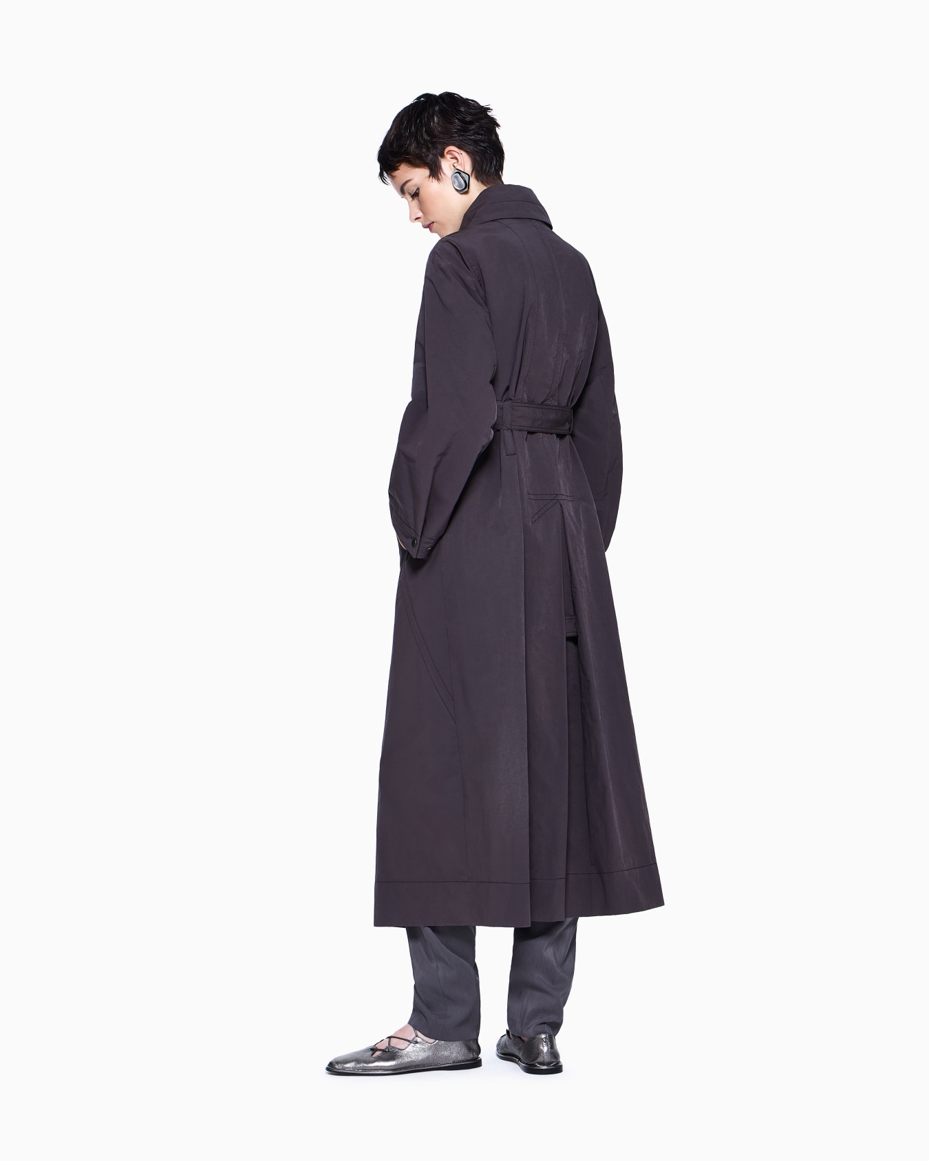 Trench in tessuto tecnico Slide 2