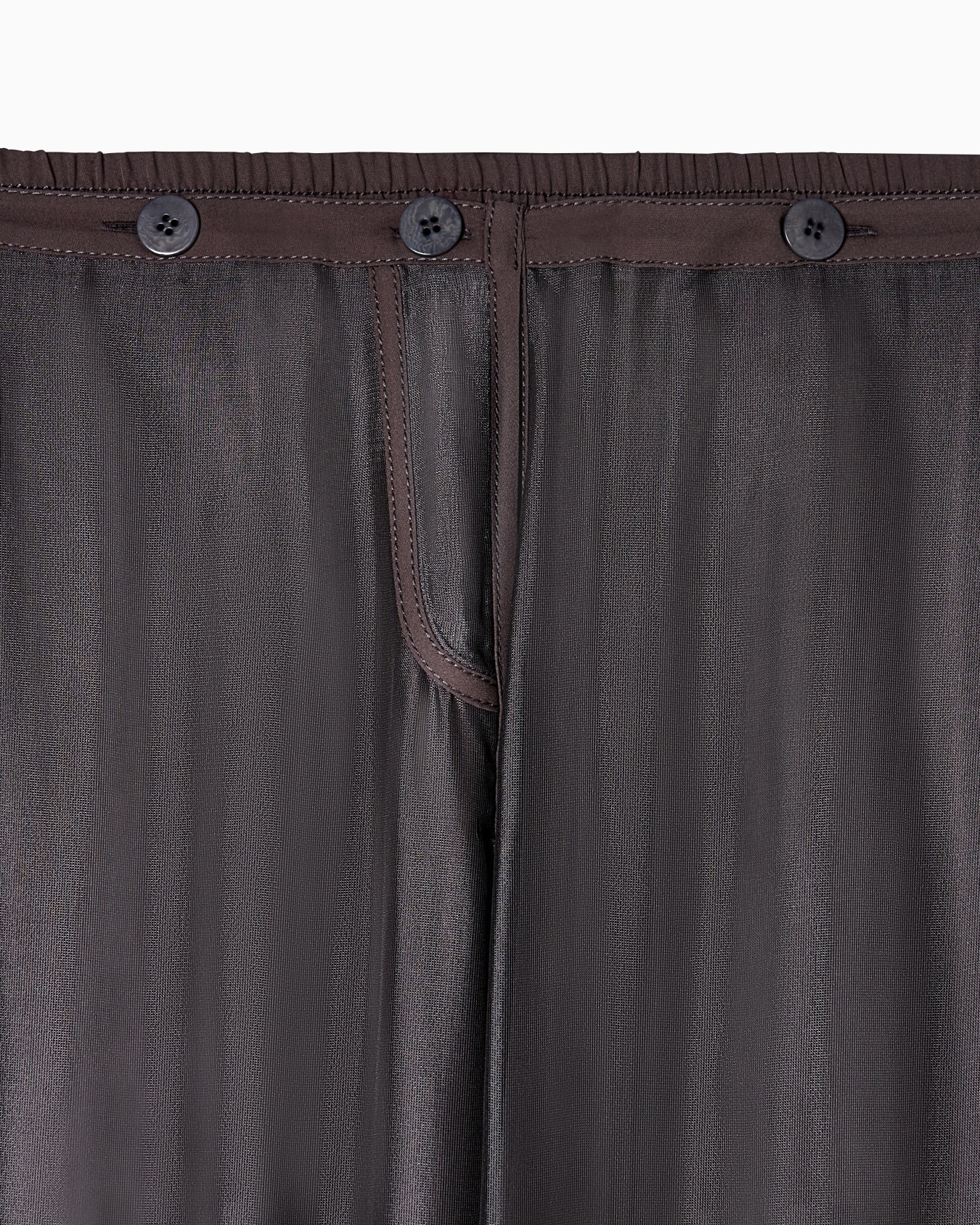 Silk straight trousers Slide 4