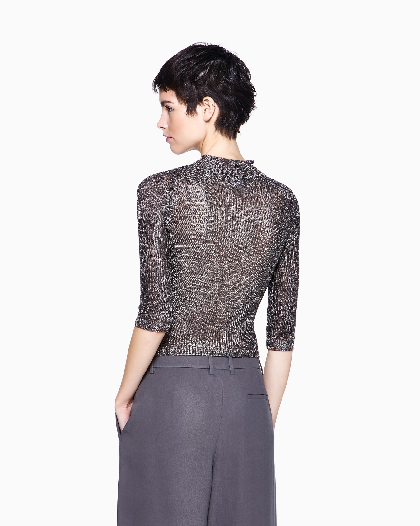 Maglia in viscosa e maglia metallica Slide 2