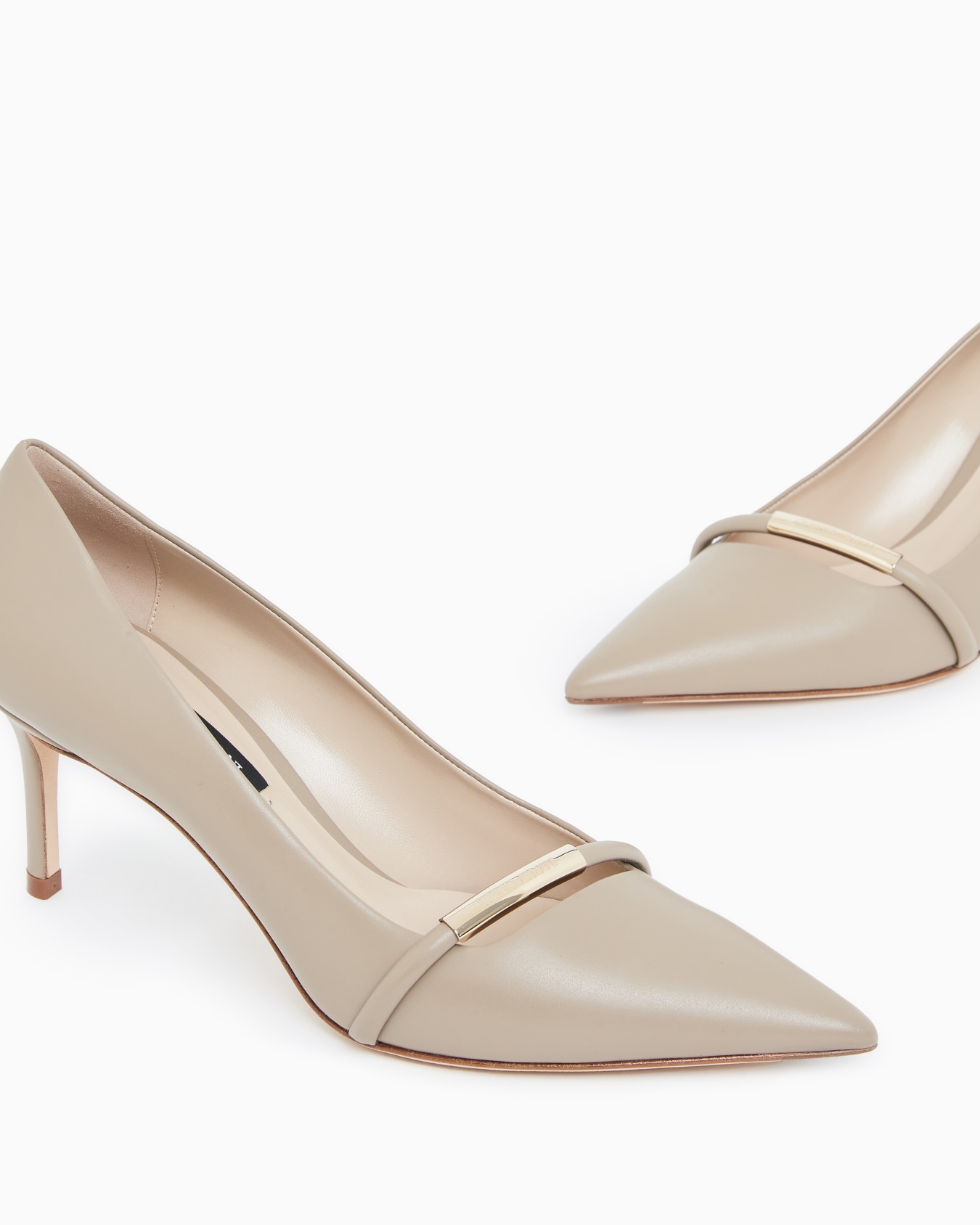 Décolleté in pelle Slide 4