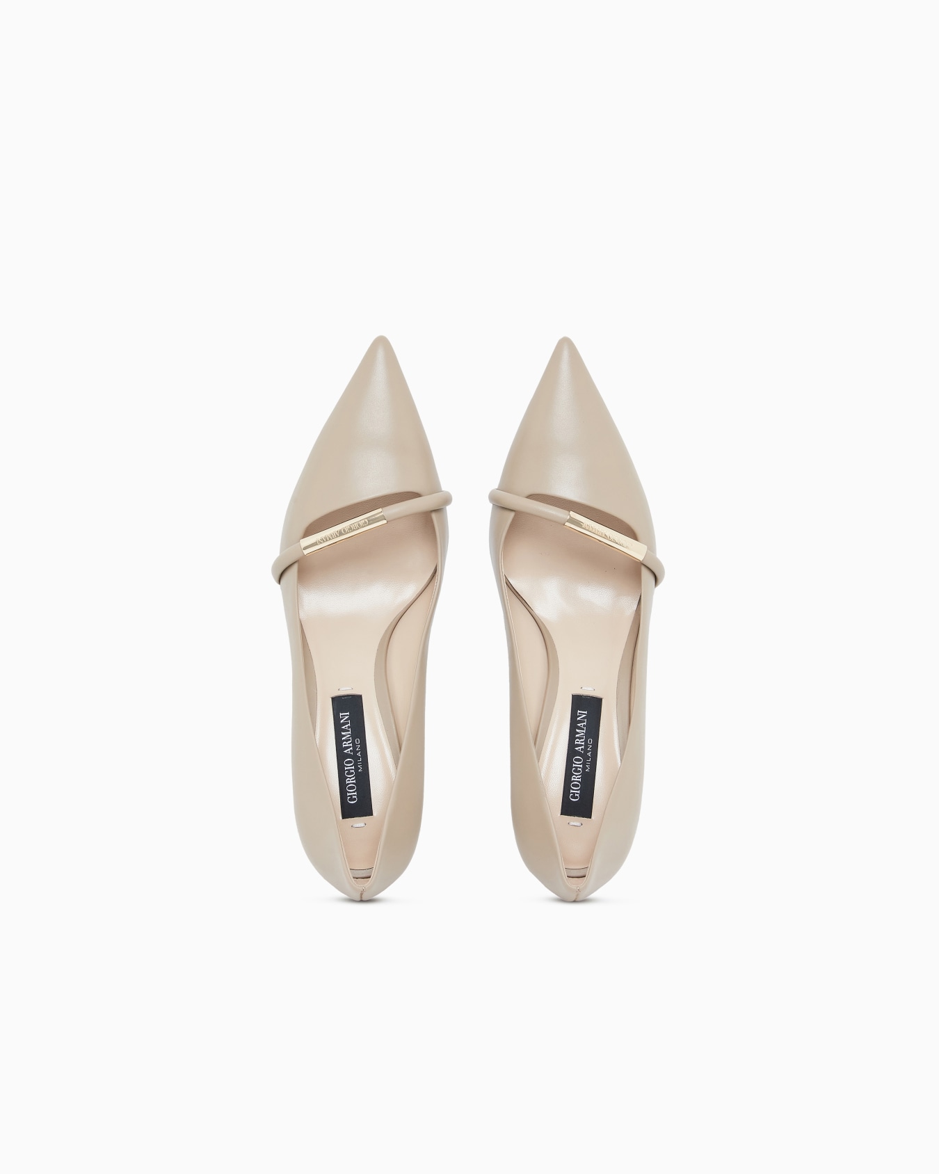 Décolleté in pelle Slide 2