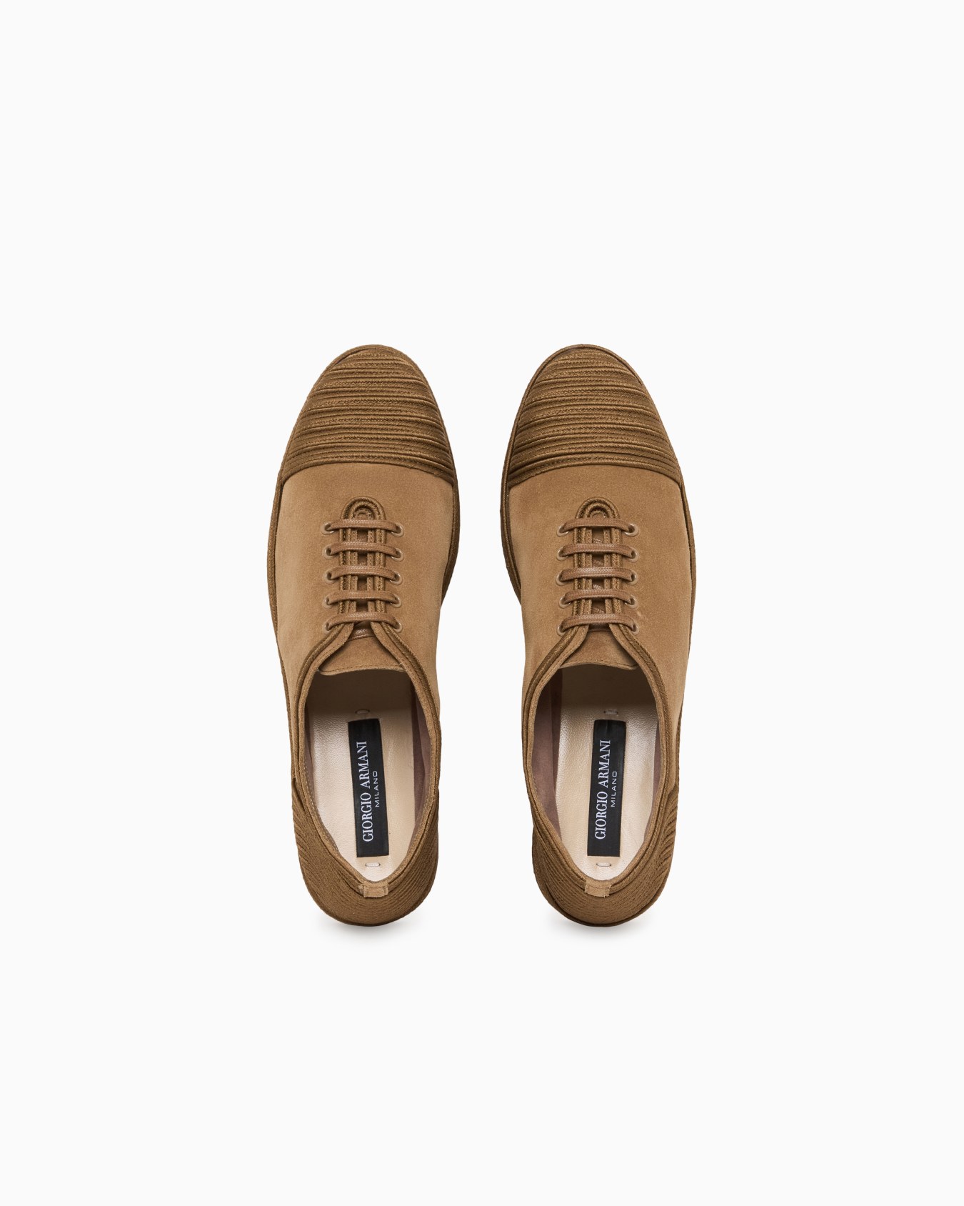 Suede sneakers with soutache detail Slide 2