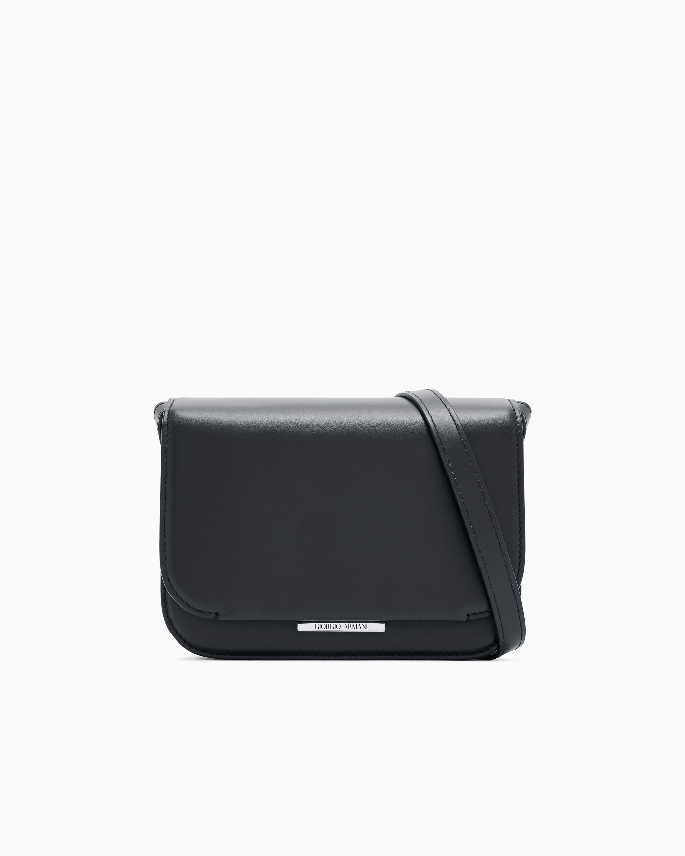 Small leather shoulder bag Slide 0