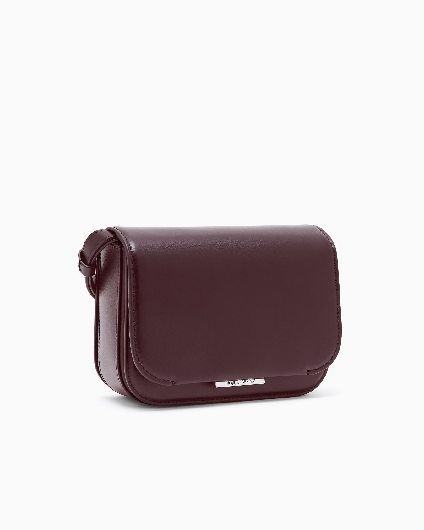 Medium leather shoulder bag Slide 1