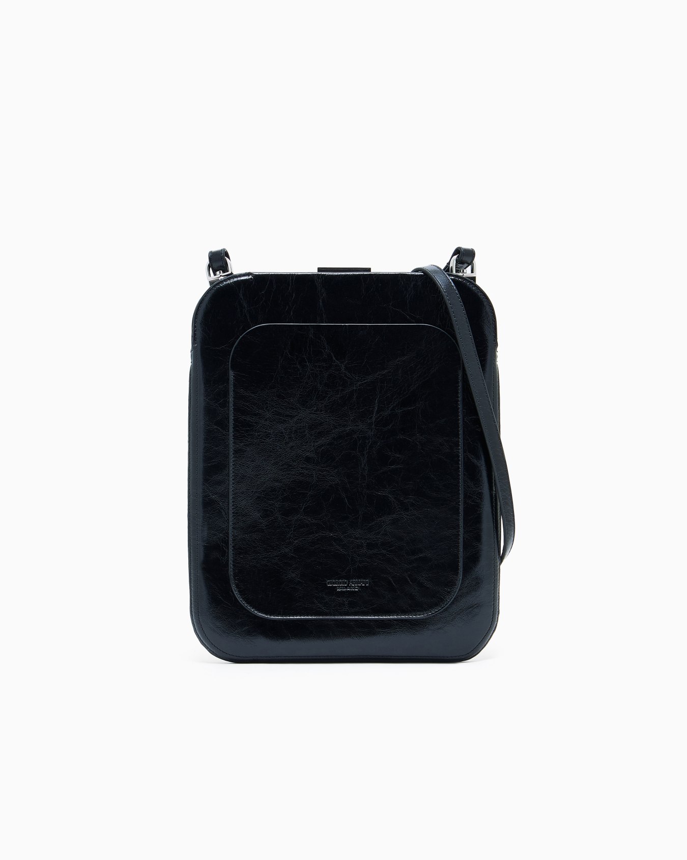 Patent-leather shoulder bag Slide 0