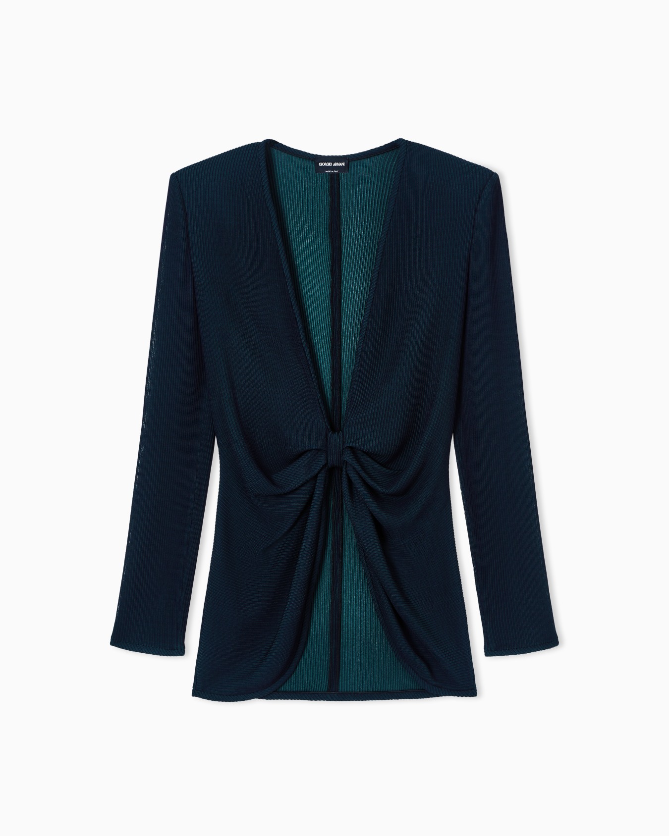 ASV ribbed viscose sweater Slide 0