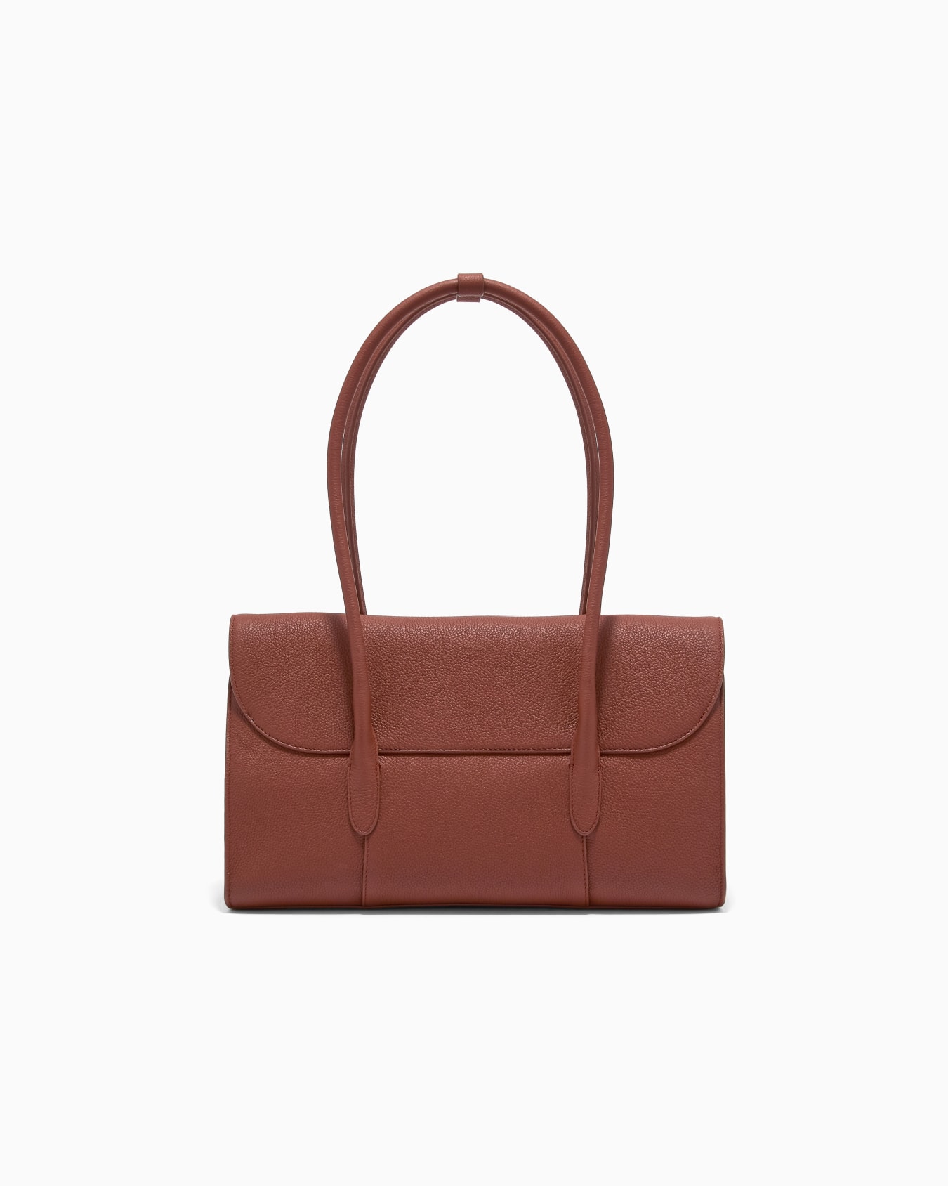 Small pebbled leather shoulder bag Slide 2