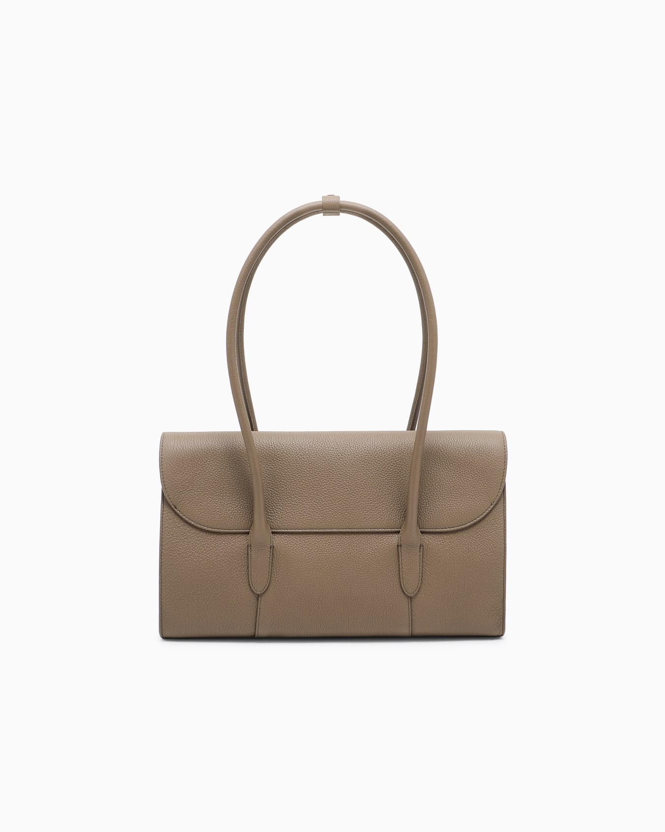 Kleine Schultertasche aus genarbtem Leder Folie 2