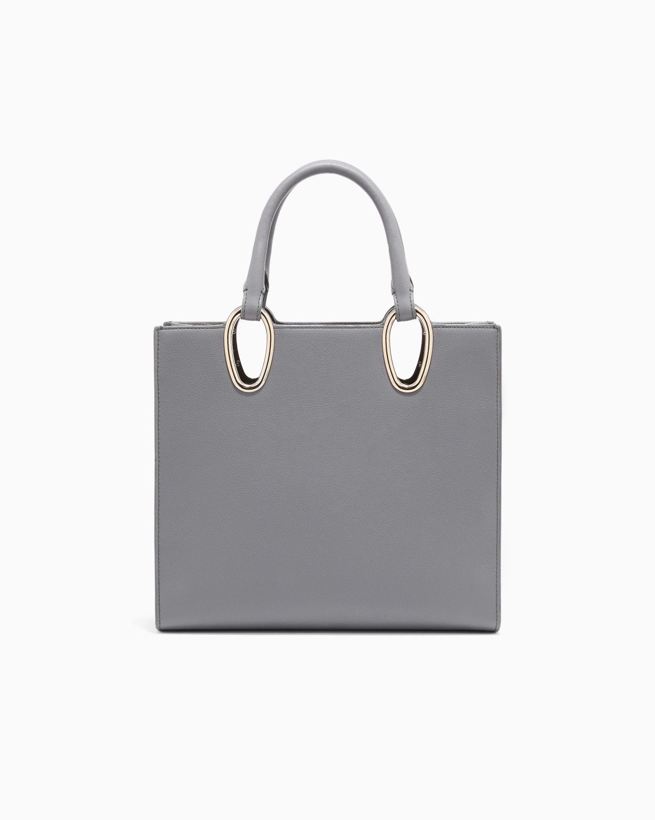 Leather shopper bag Slide 2