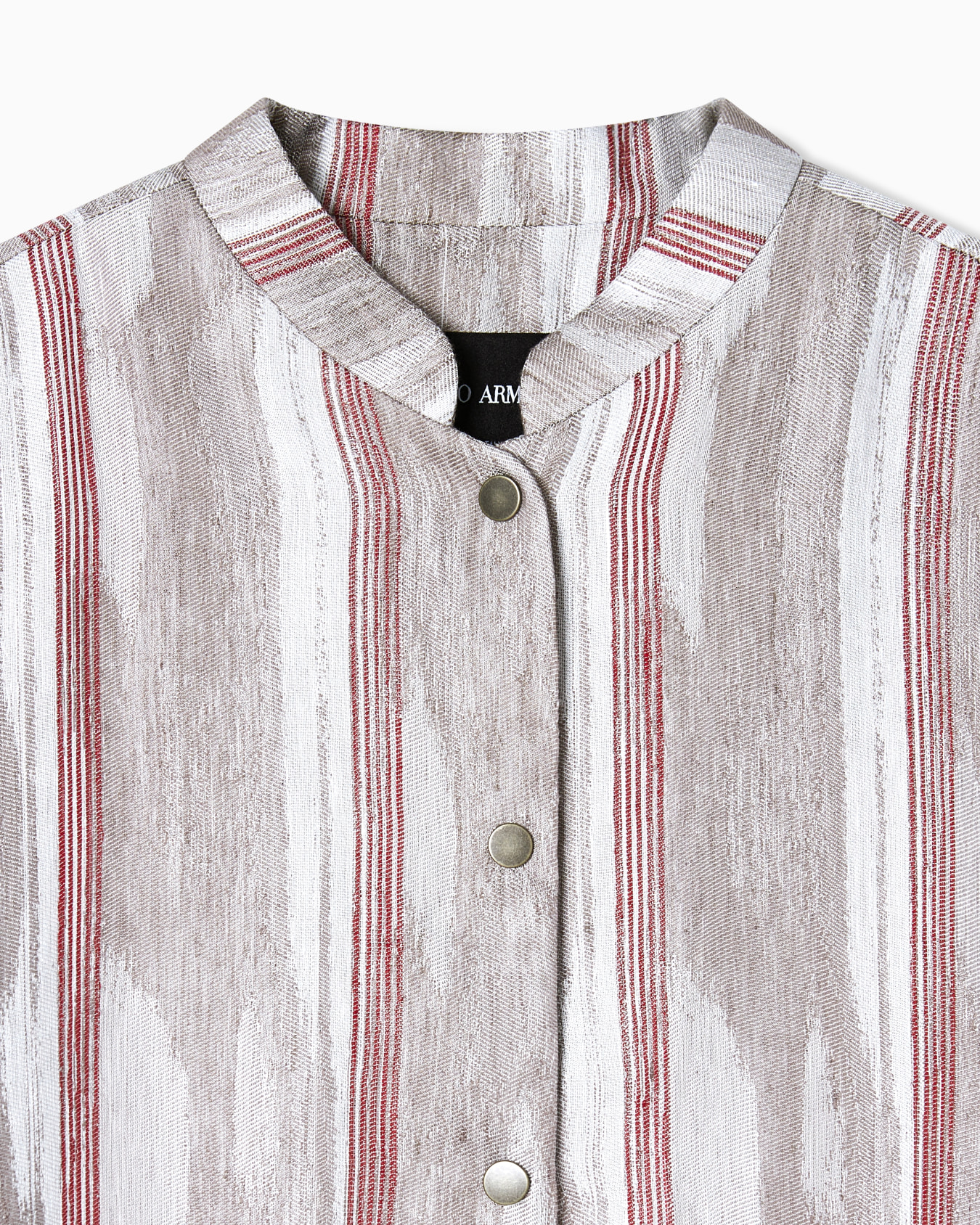 Jacquard linen and viscose jacket Slide 5