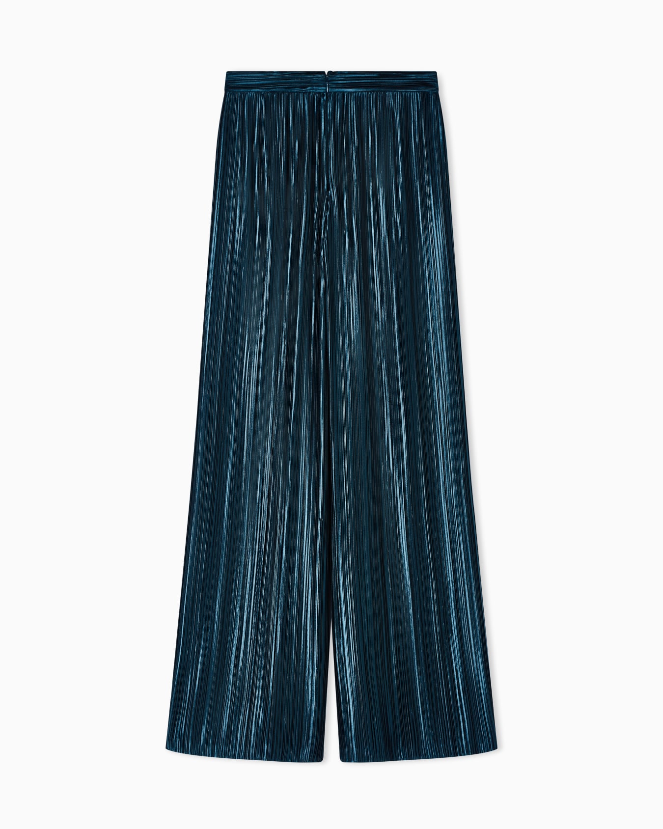Pleated satin trousers Slide 2
