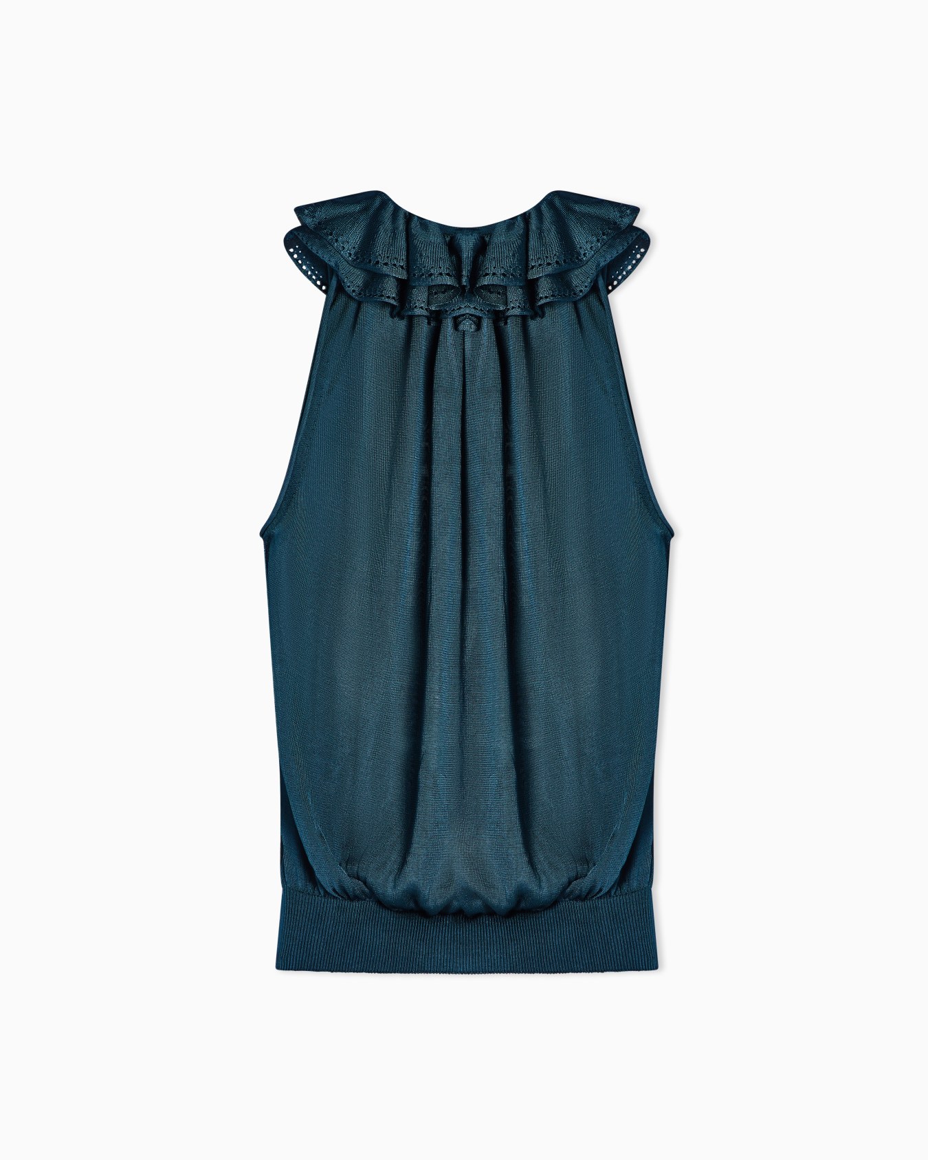 Viscose top with ASV ruffles Slide 2