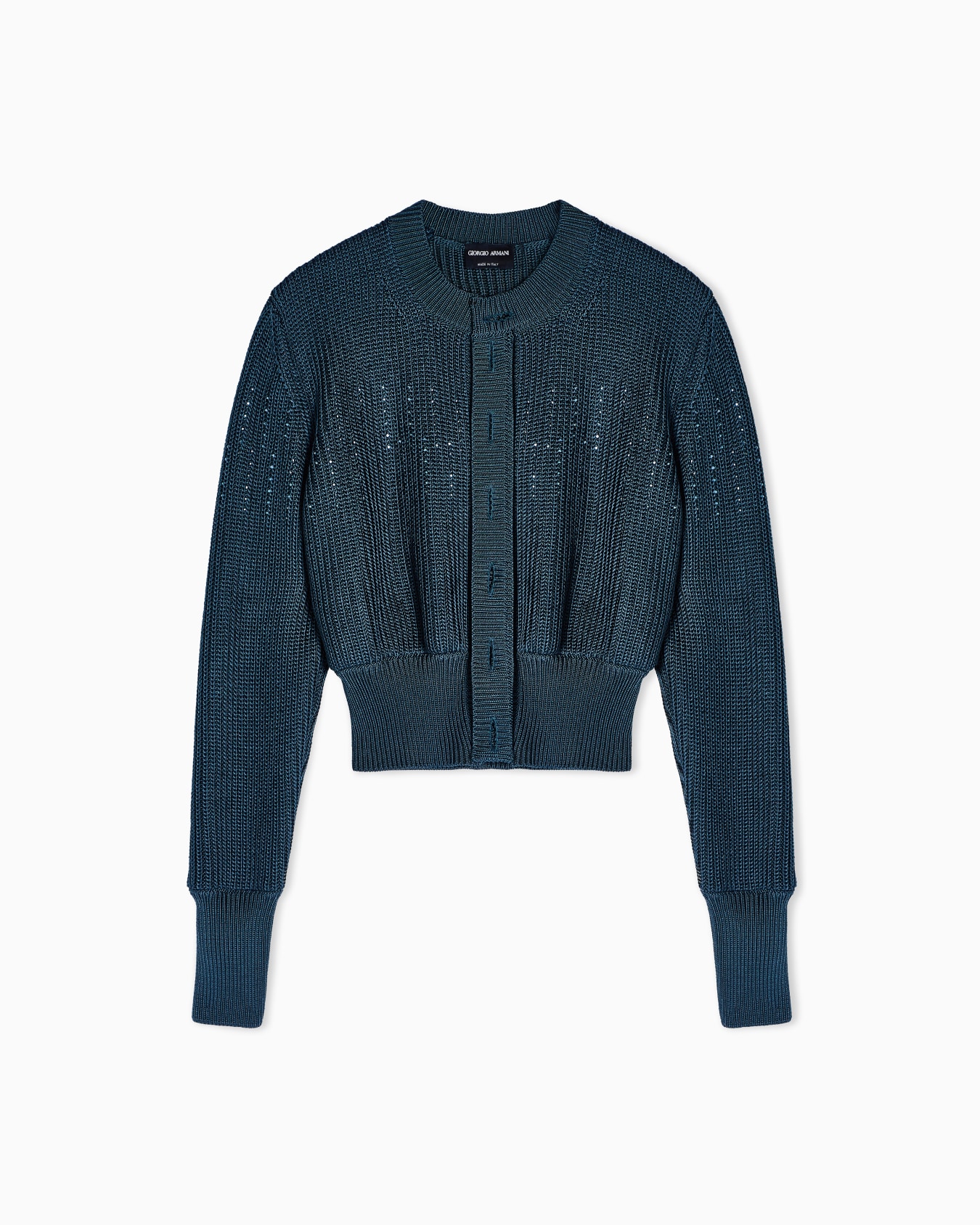 Silk cardigan Slide 0