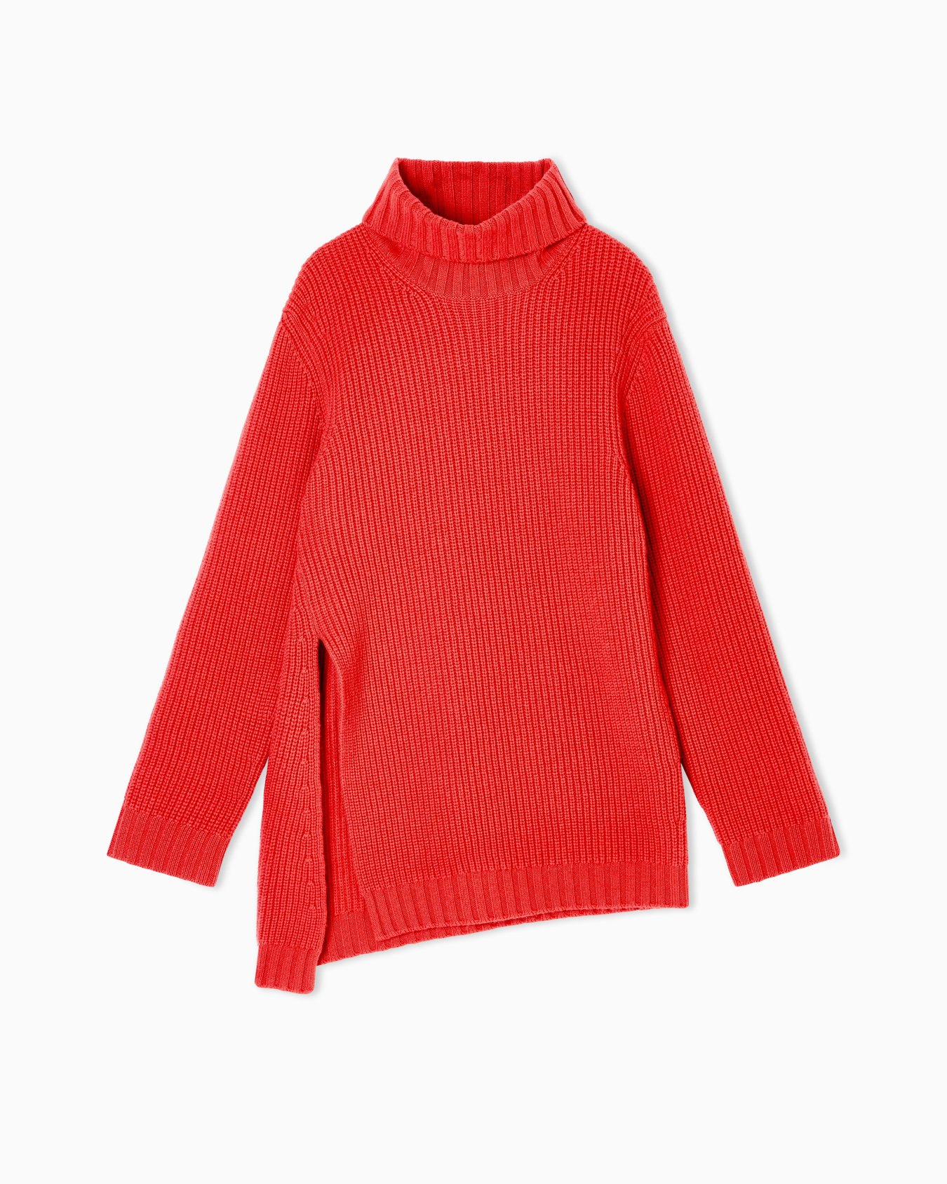 Cashmere mock-neck jumper Slide 0