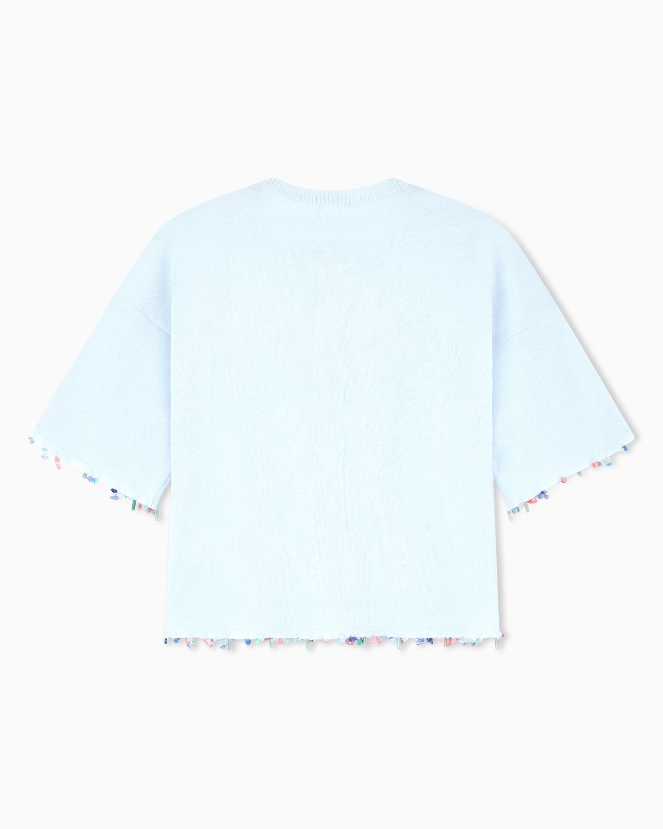 Silk and cotton T-shirt Slide 1