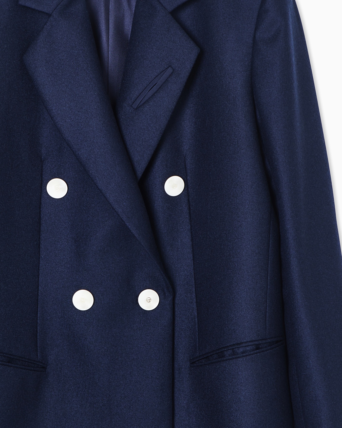 Doppelreihiges Sakko aus Kaschmirflanell Folie 4