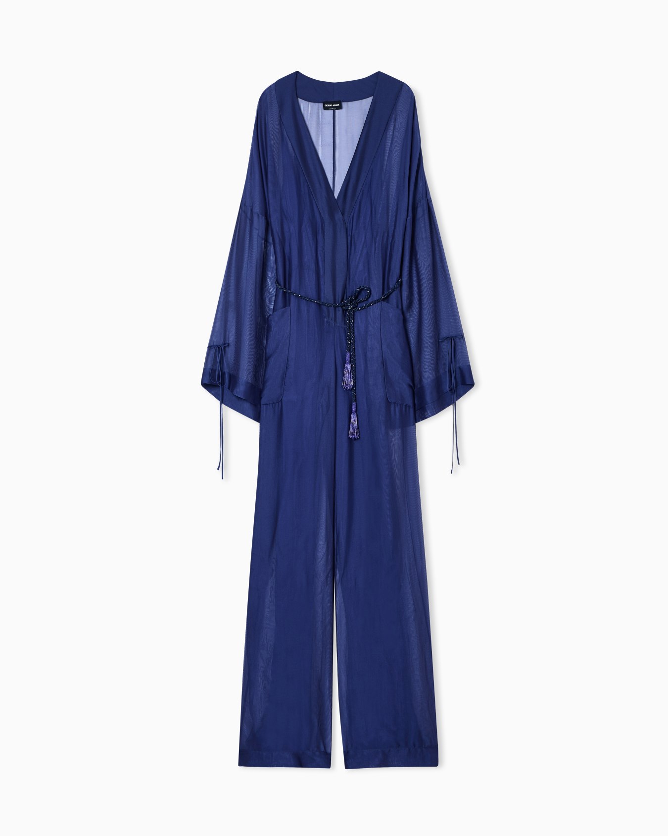 Mono de gasa de viscosa y seda Diapositiva 0