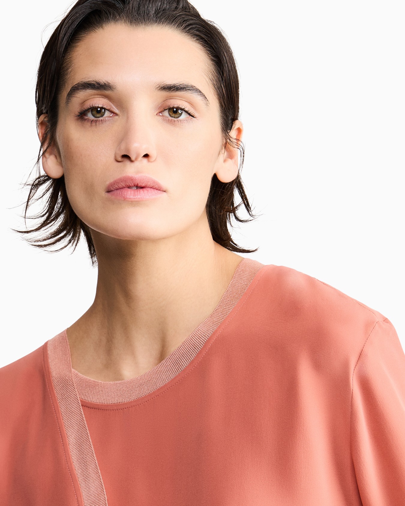 Twin-set in silk double georgette Slide 4