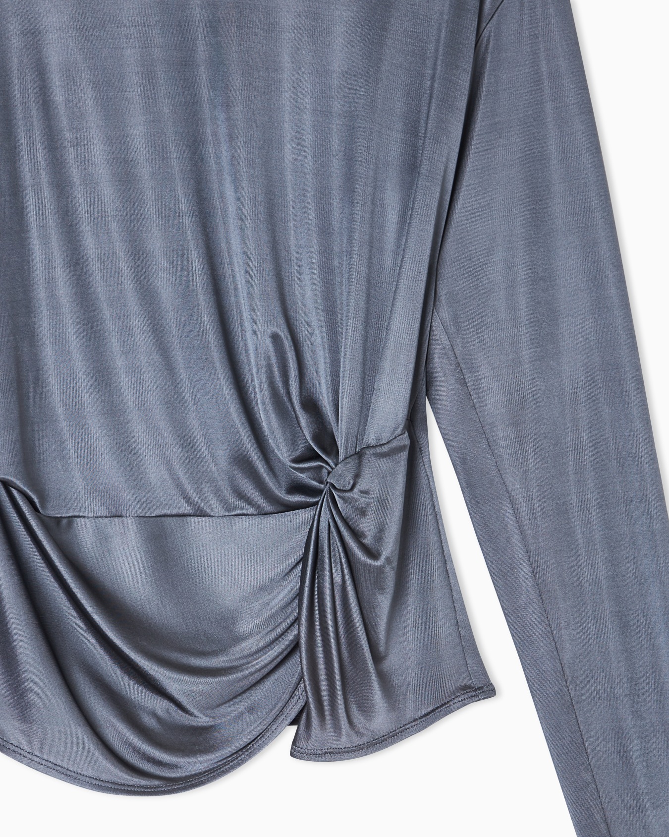 Pull à manches longues en jersey de viscose ASV Diapositive 4