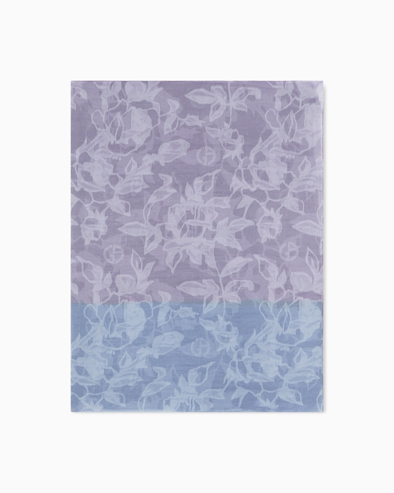 Multicoloured silk stole Slide 0