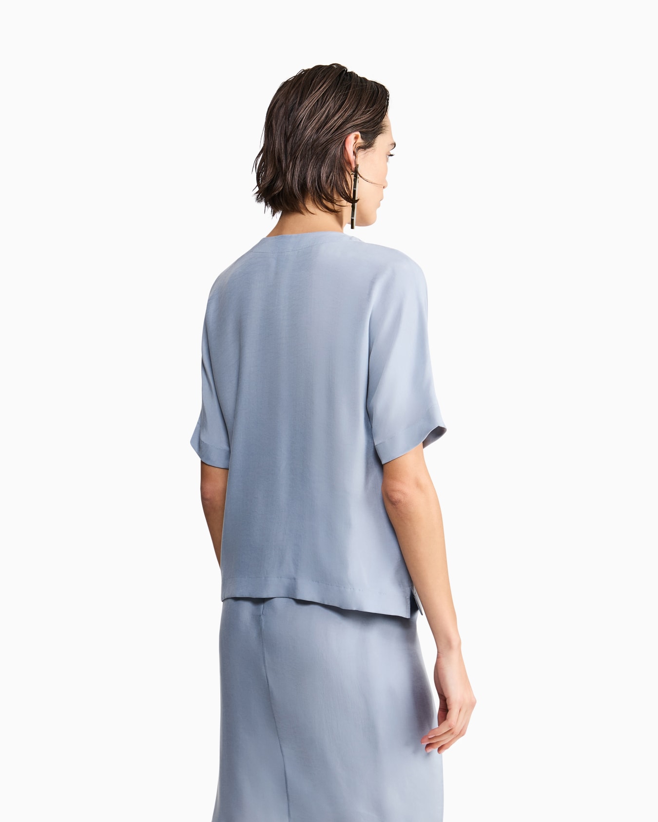 ASV short-sleeved cupro shirt Slide 2