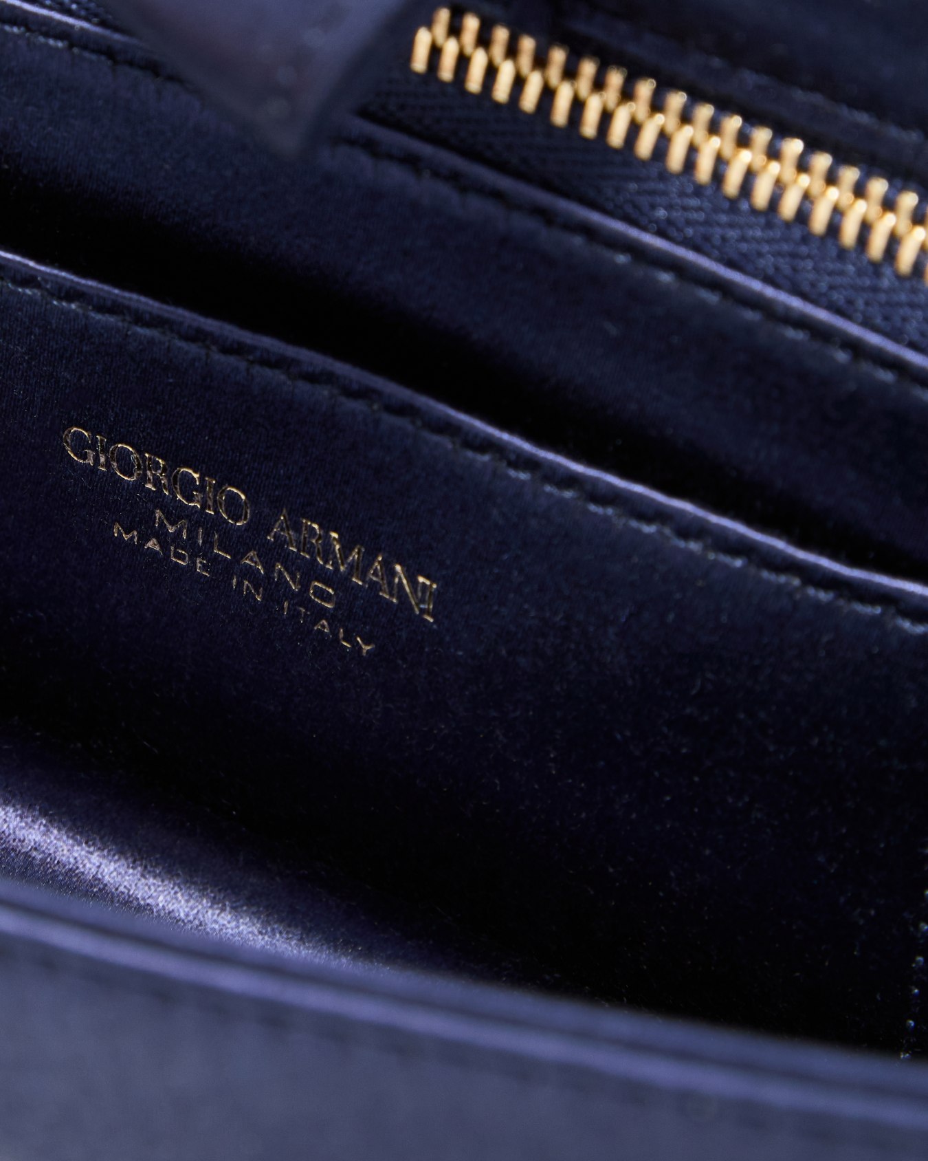 Clutch in raso e strass Slide 3