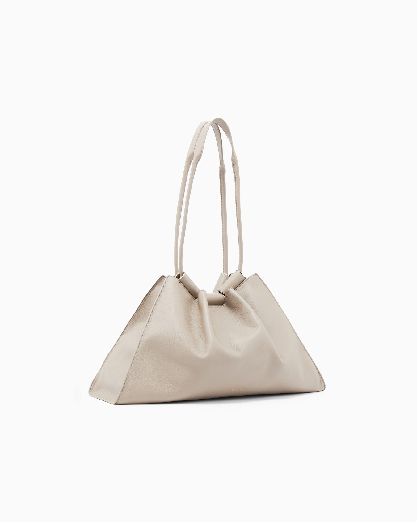 Small nappa leather tote bag Slide 1