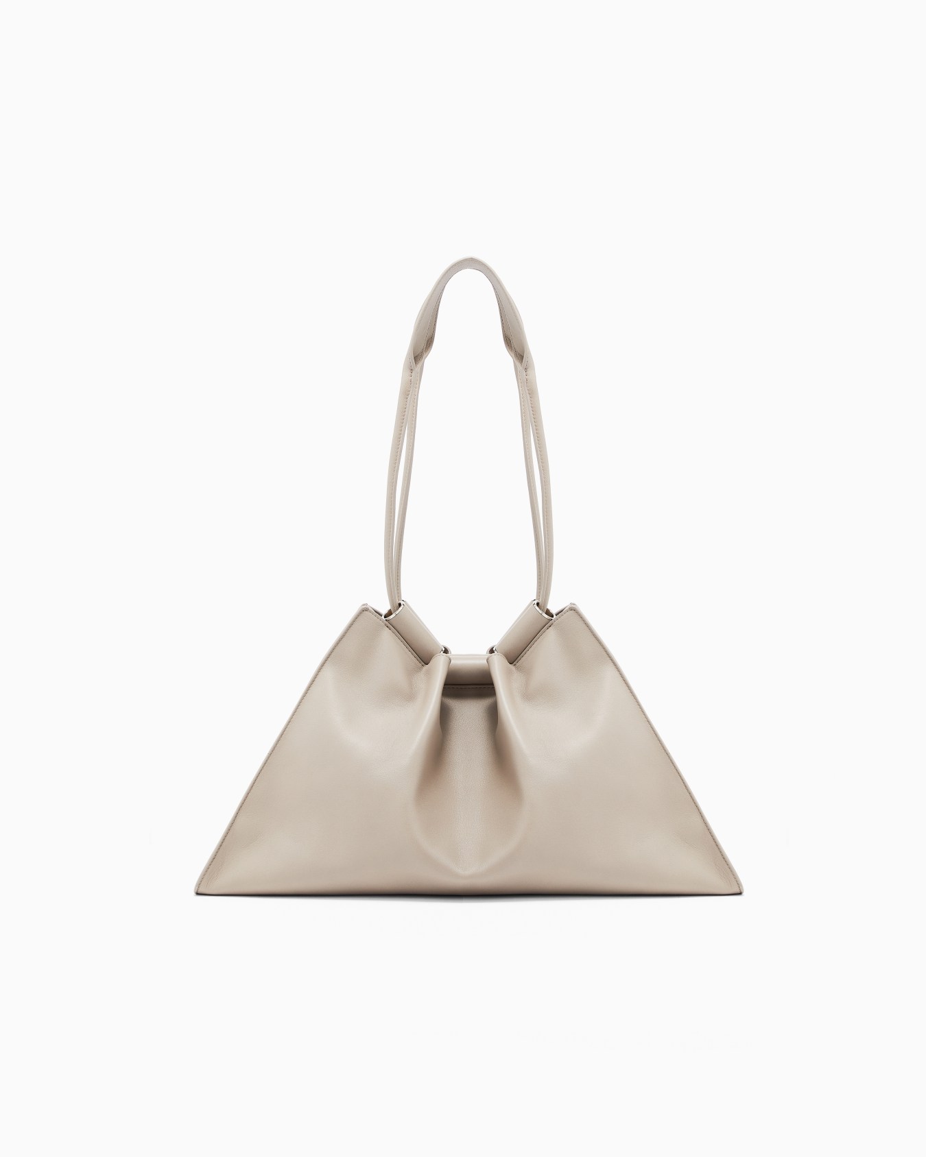 Small nappa leather tote bag Slide 2