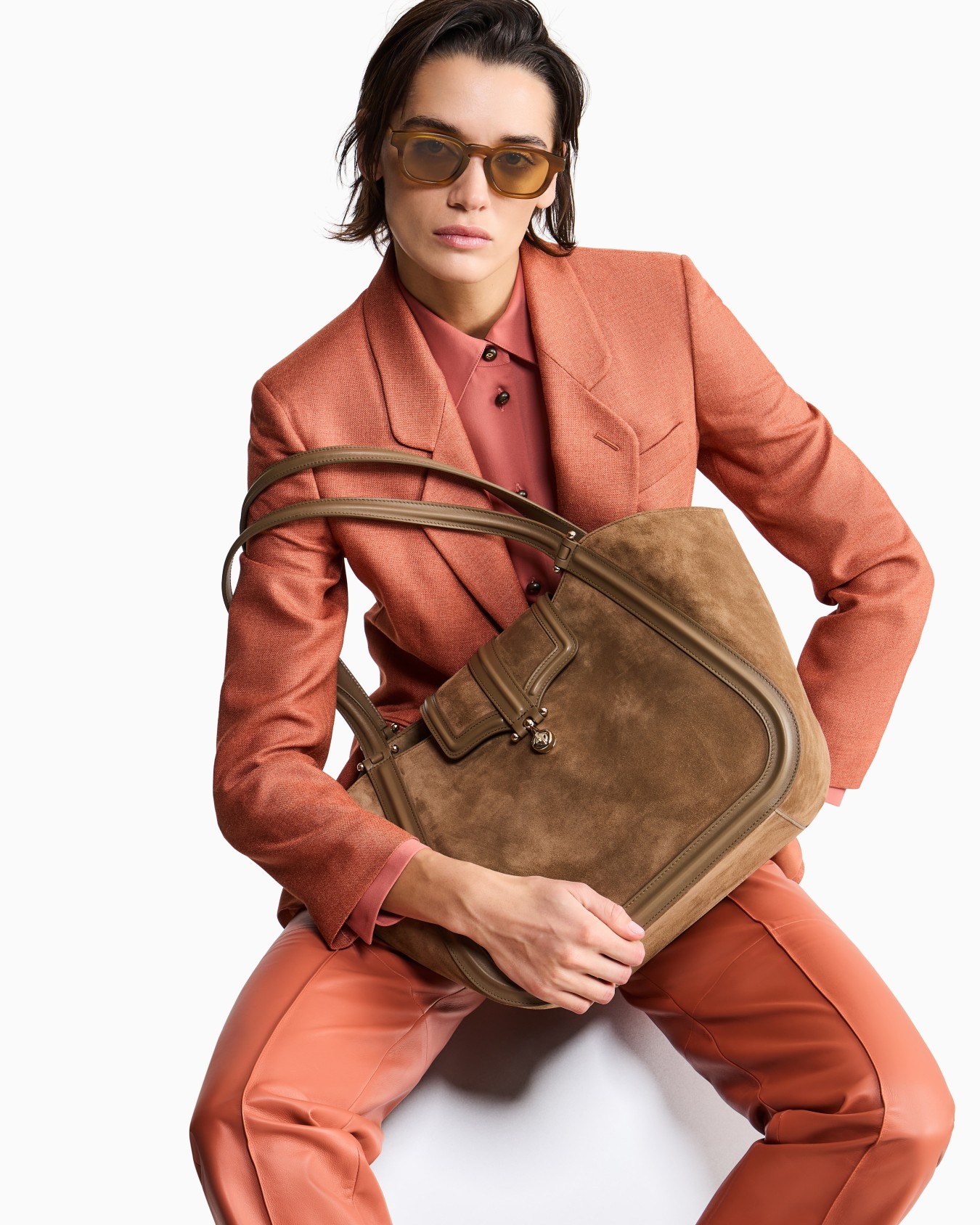 Nappa lambskin trousers Slide 5