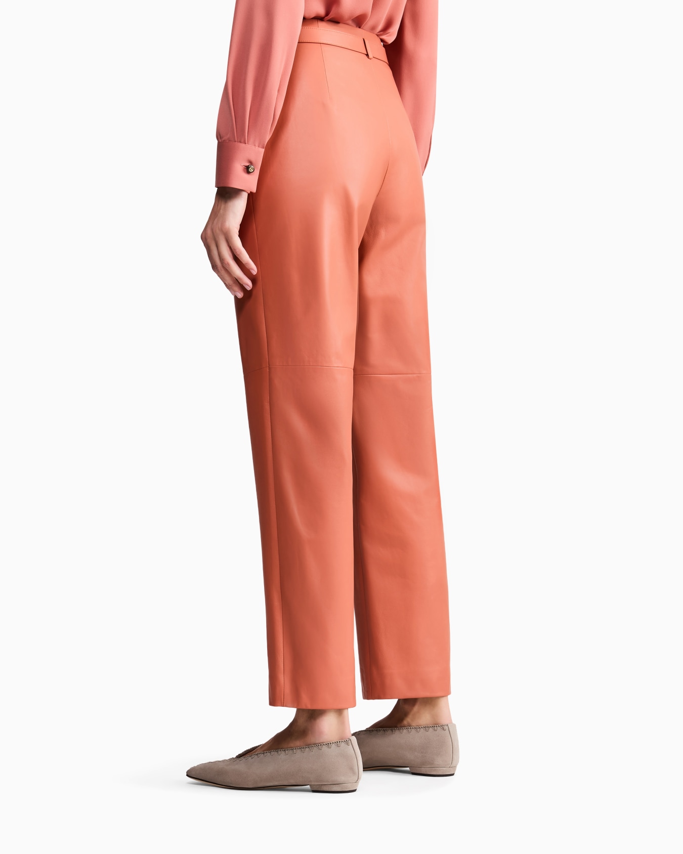 Nappa lambskin trousers Slide 2