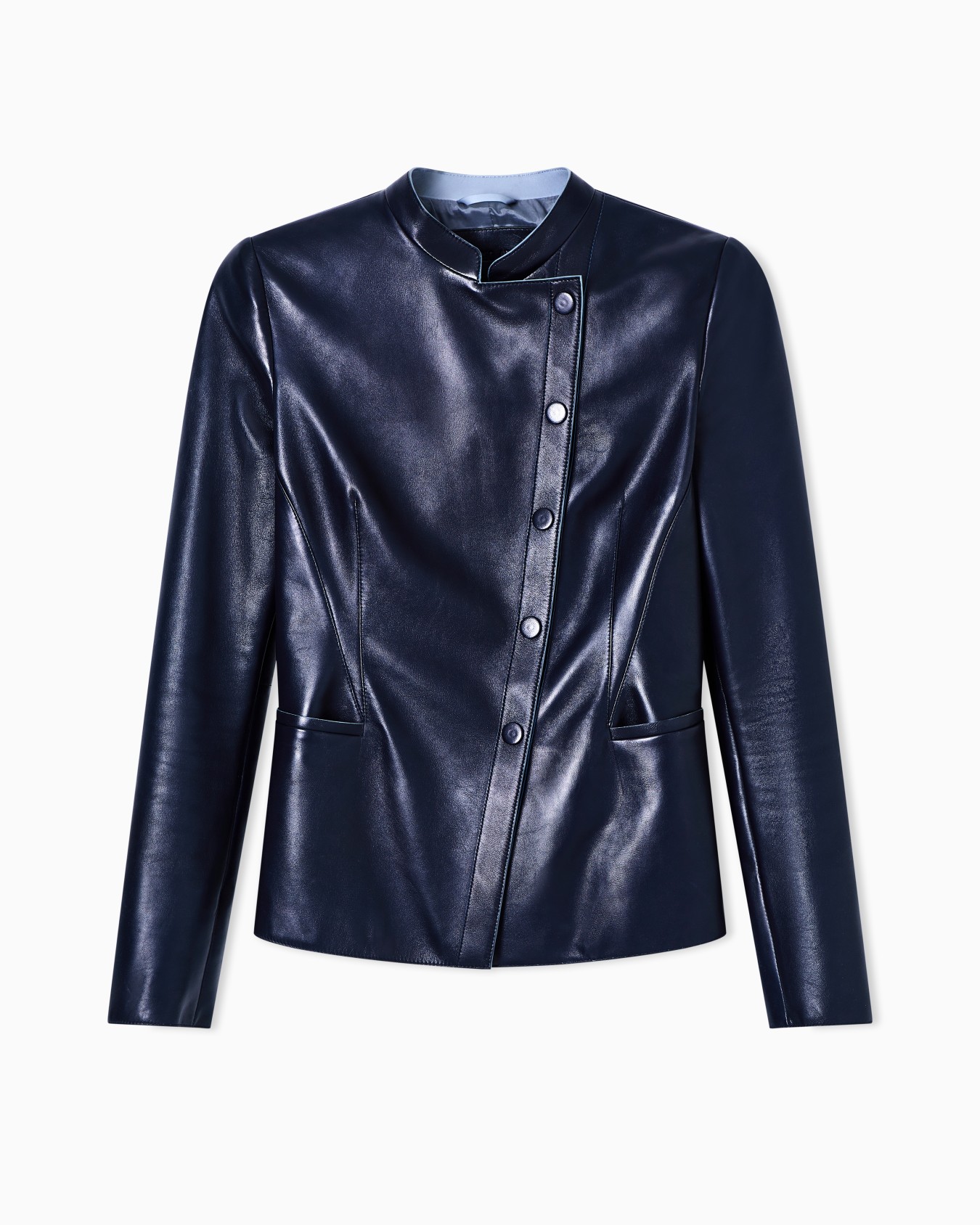 Glove-like nappa-lambskin jacket Slide 0