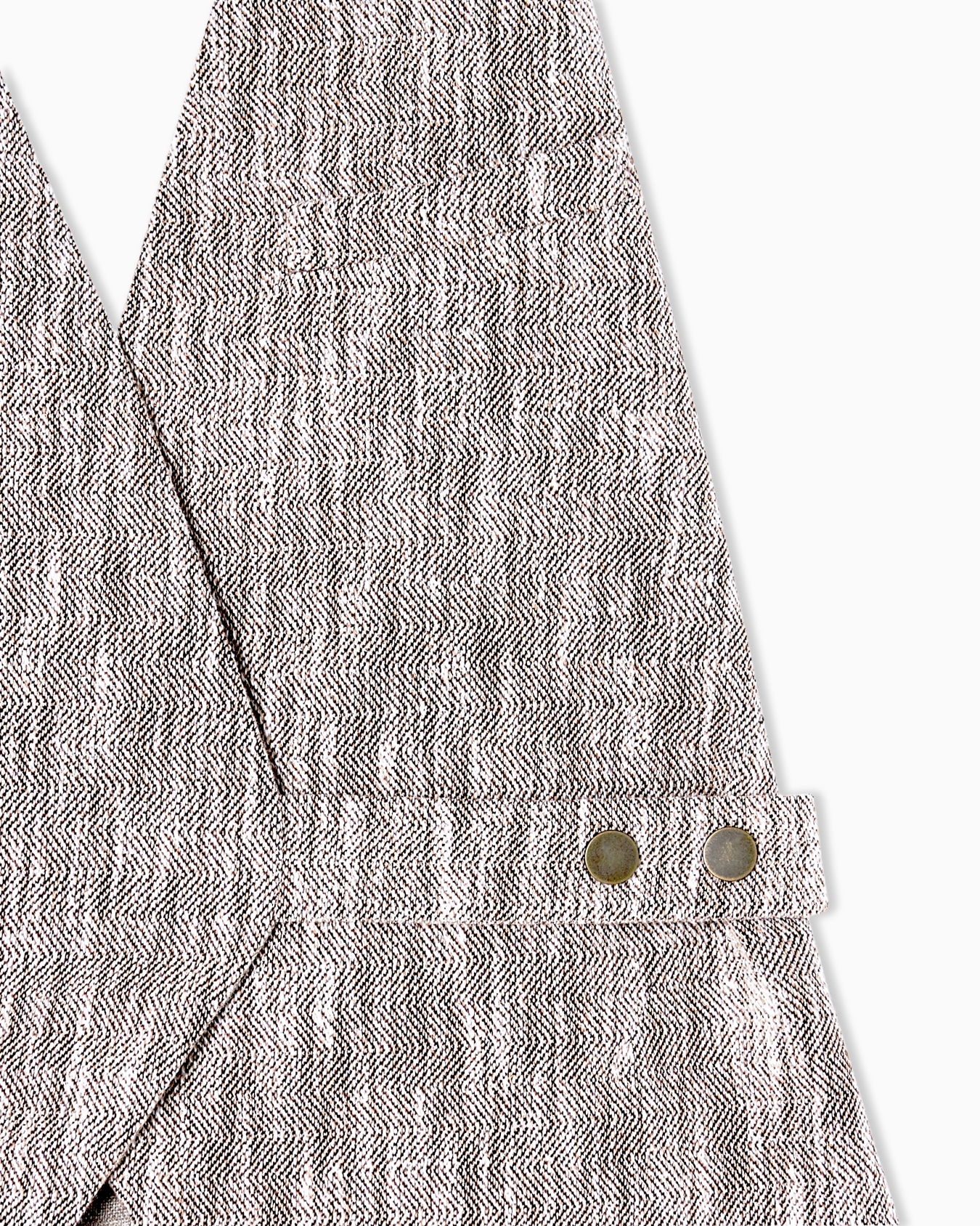 Gilet croisé en jersey à chevrons Diapositive 5