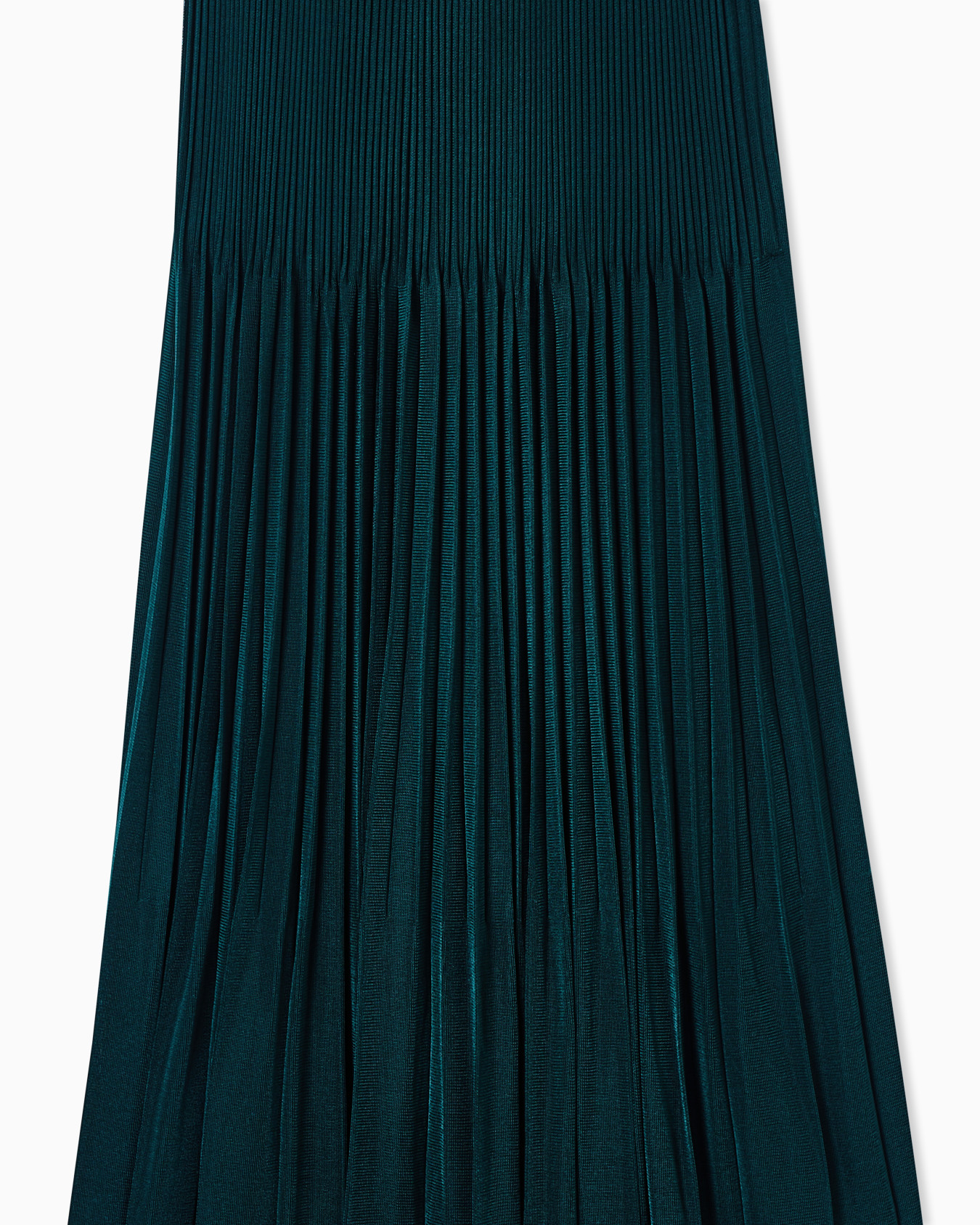 Jupe longue en plissé de viscose Diapositive 4