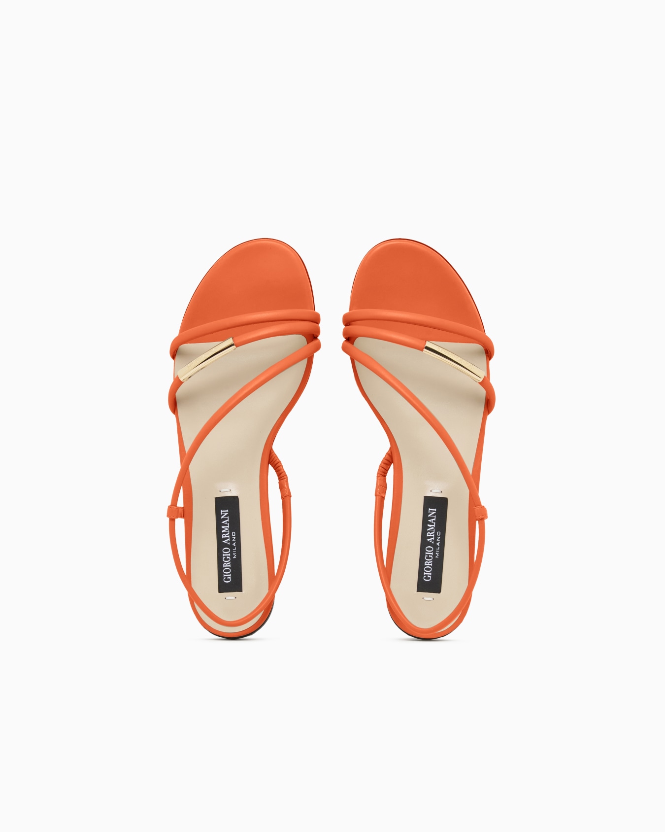 Flat leather sandals Slide 2