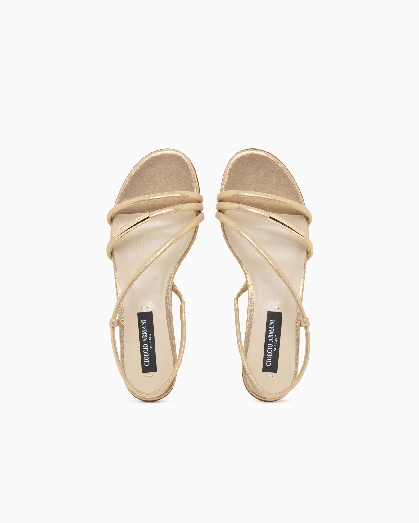 Flat sandals in sparkling nubuck Slide 2