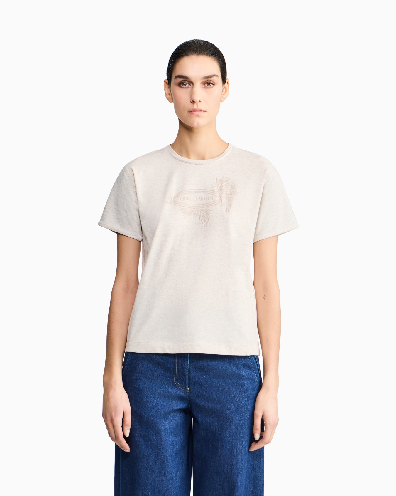 ASV cotton-blend jersey crew-neck T-shirt Slide 3