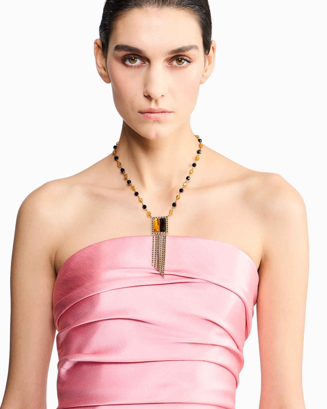 Long necklace with pendant element Diapositiva 2