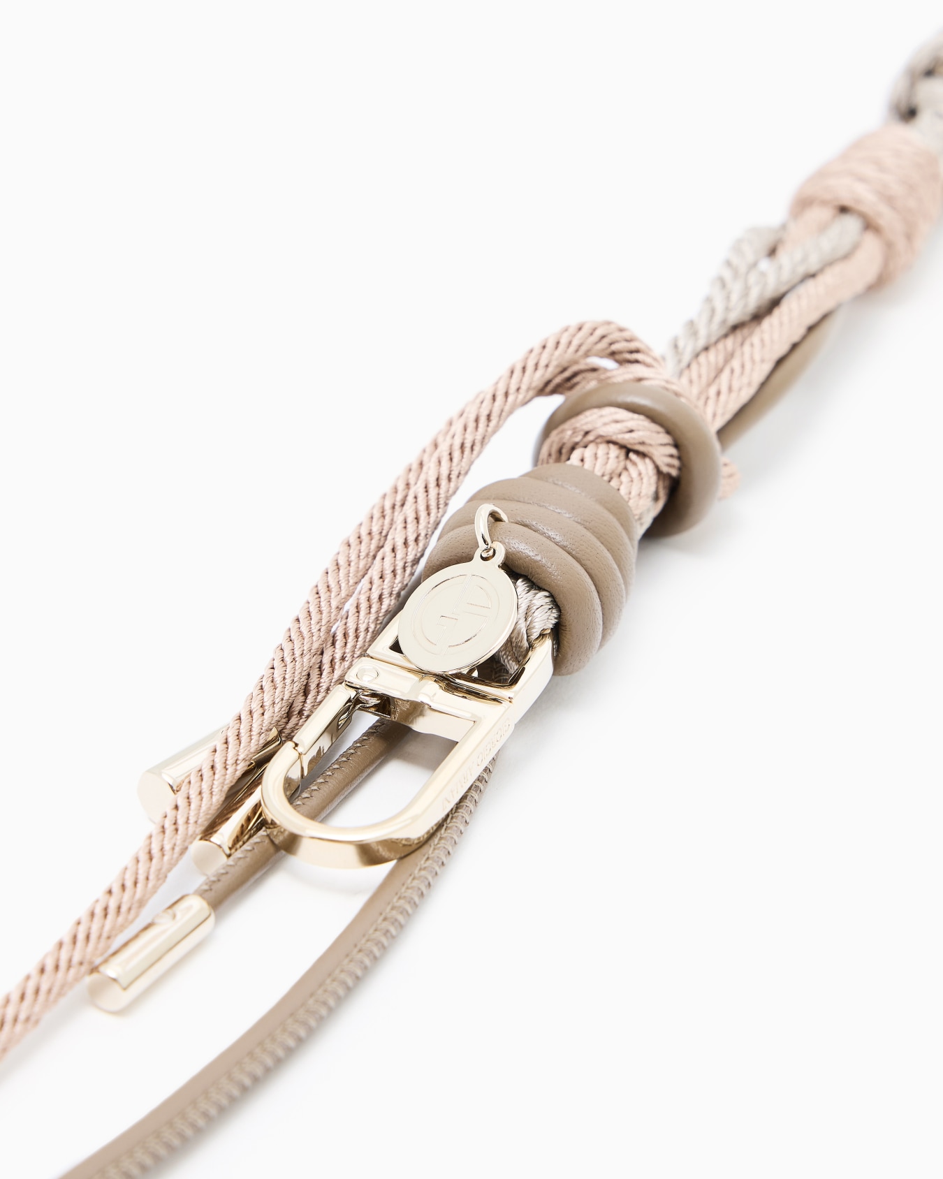 Llavero de cuerda y piel Diapositiva 1