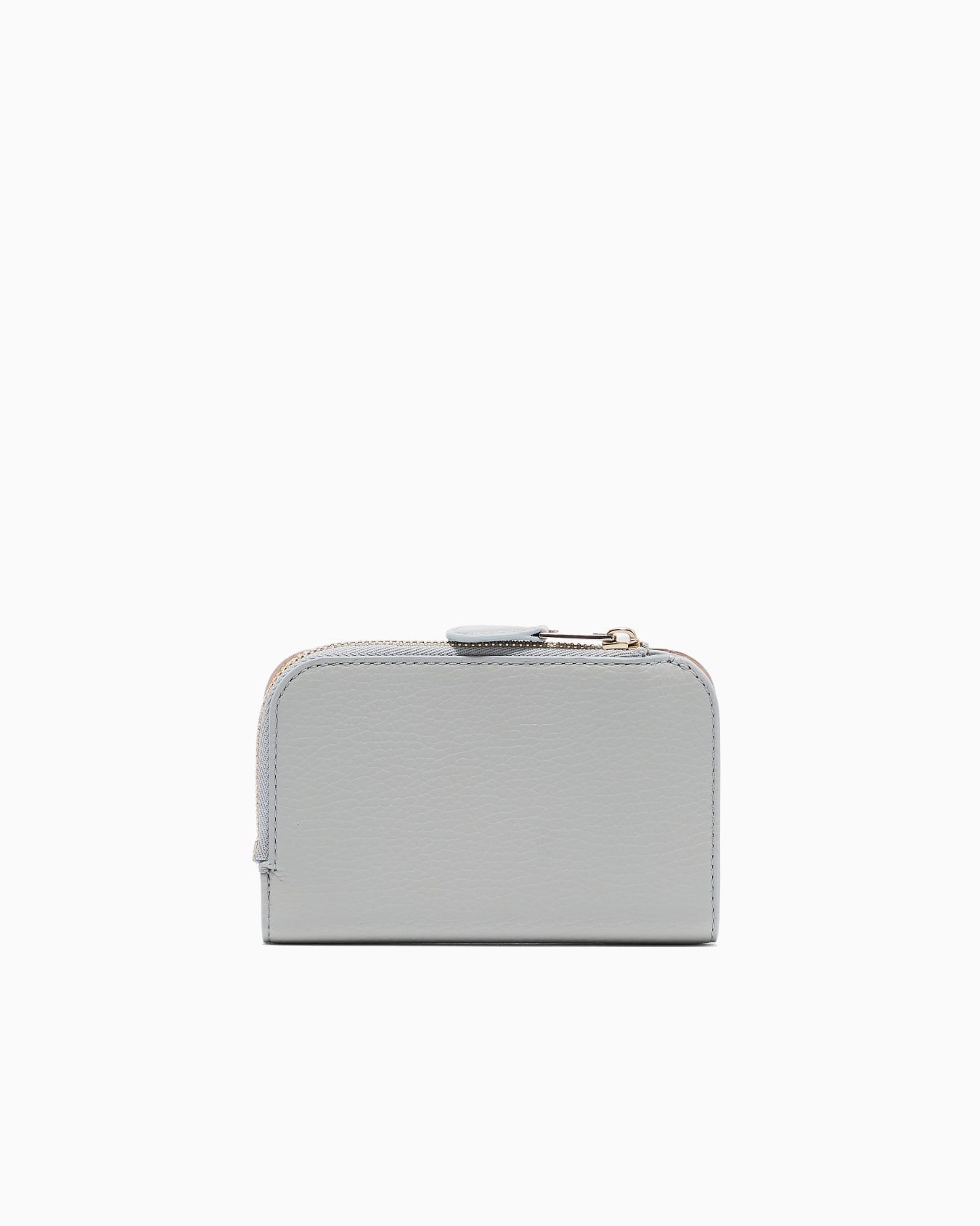 Pebbled leather bifold wallet Slide 1