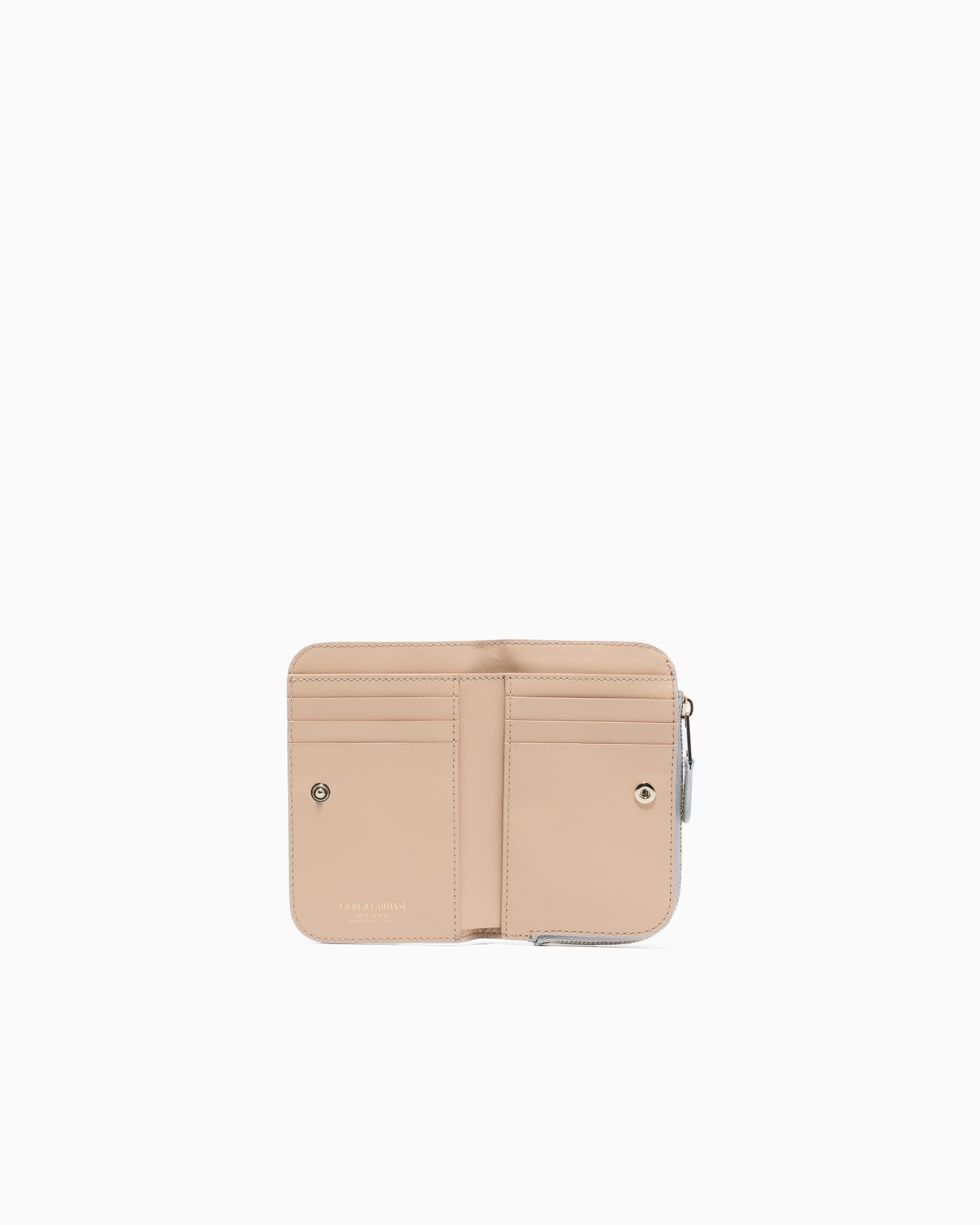 Pebbled leather bifold wallet Slide 2