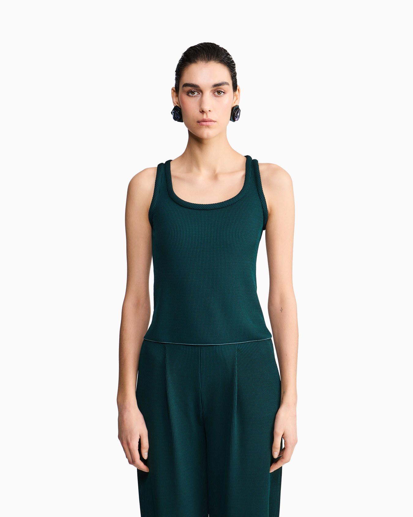 Top de canalé en viscosa ASV Diapositiva 3