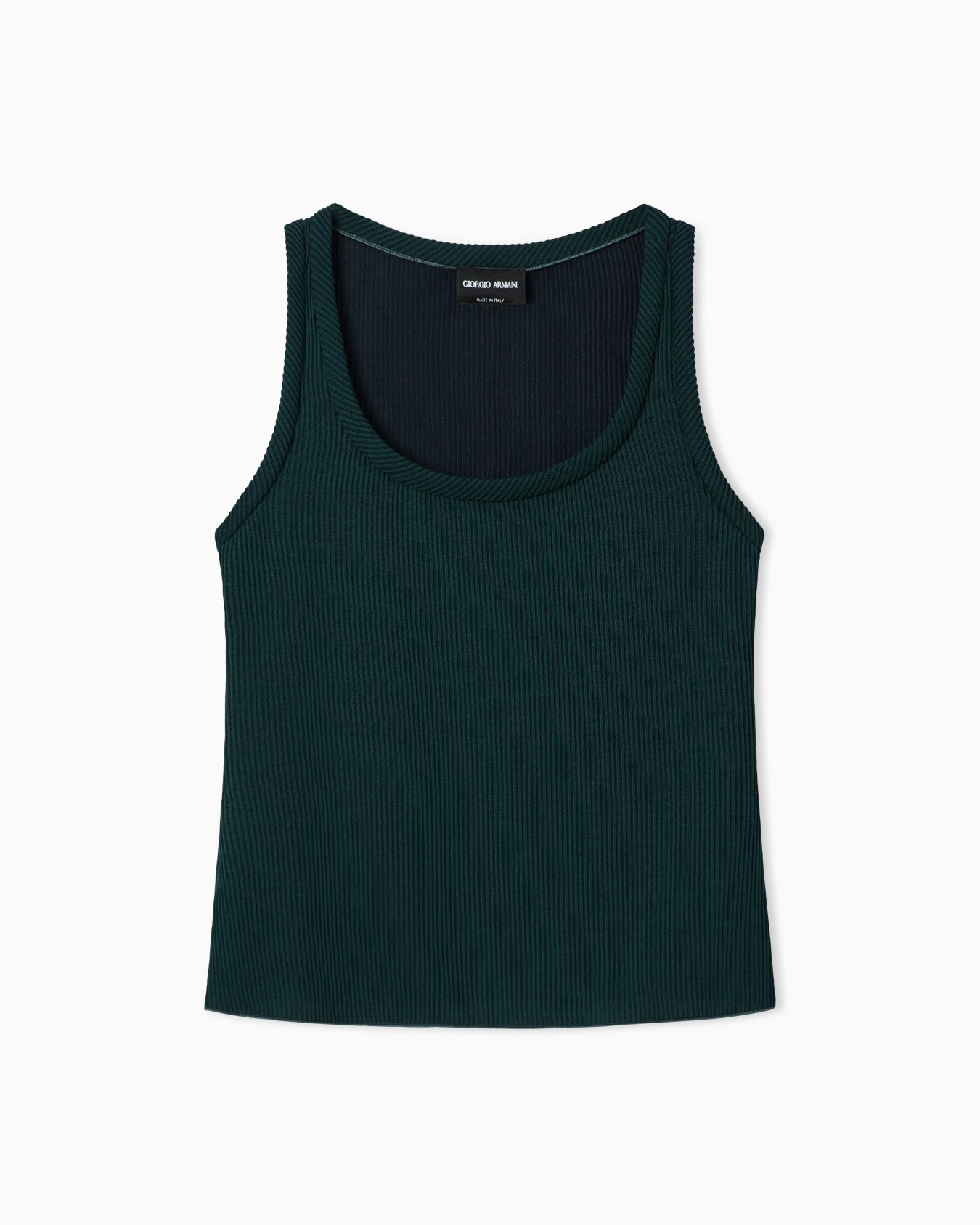 ASV ribbed viscose top Slide 0