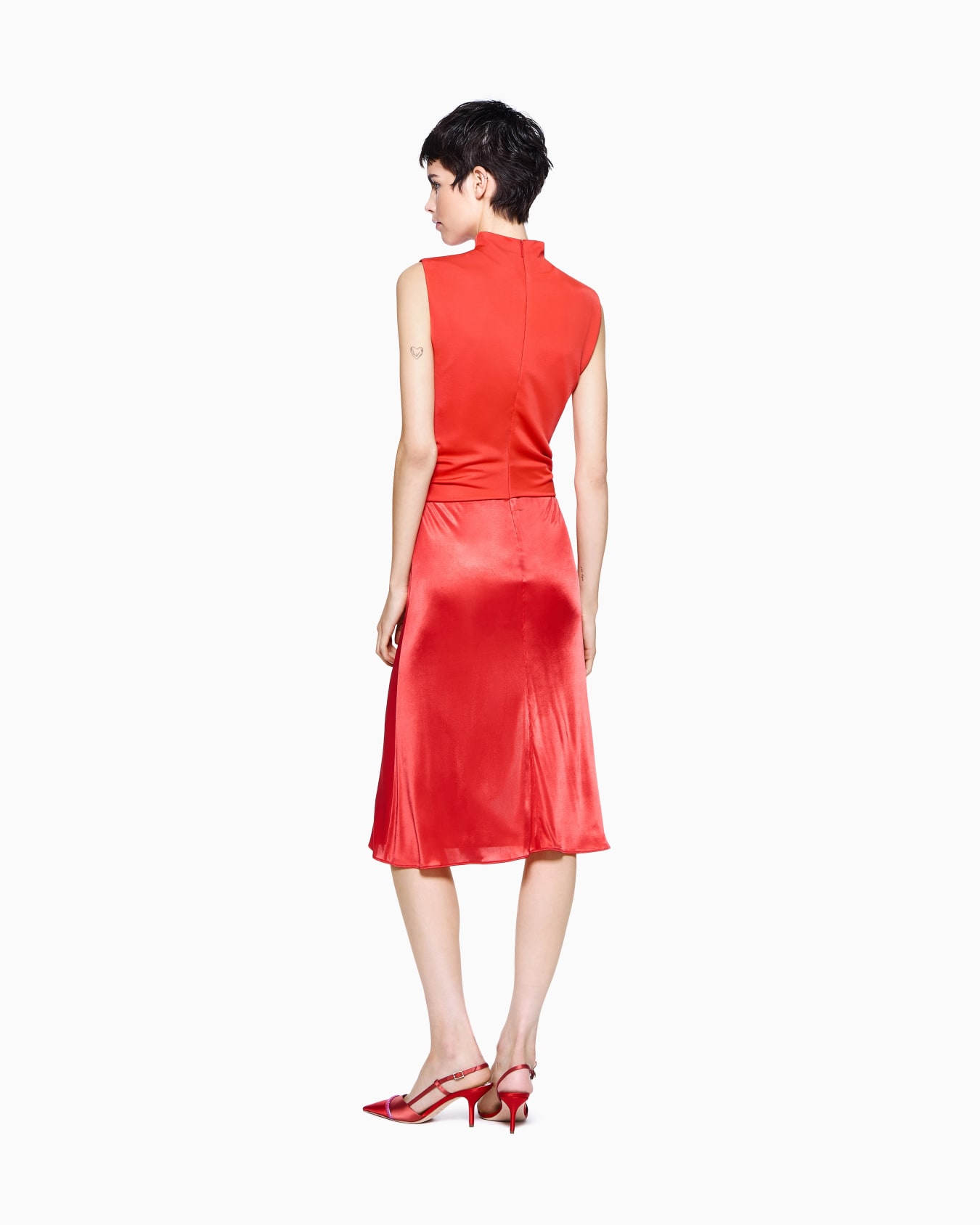 ASV viscose double-jersey dress Slide 2