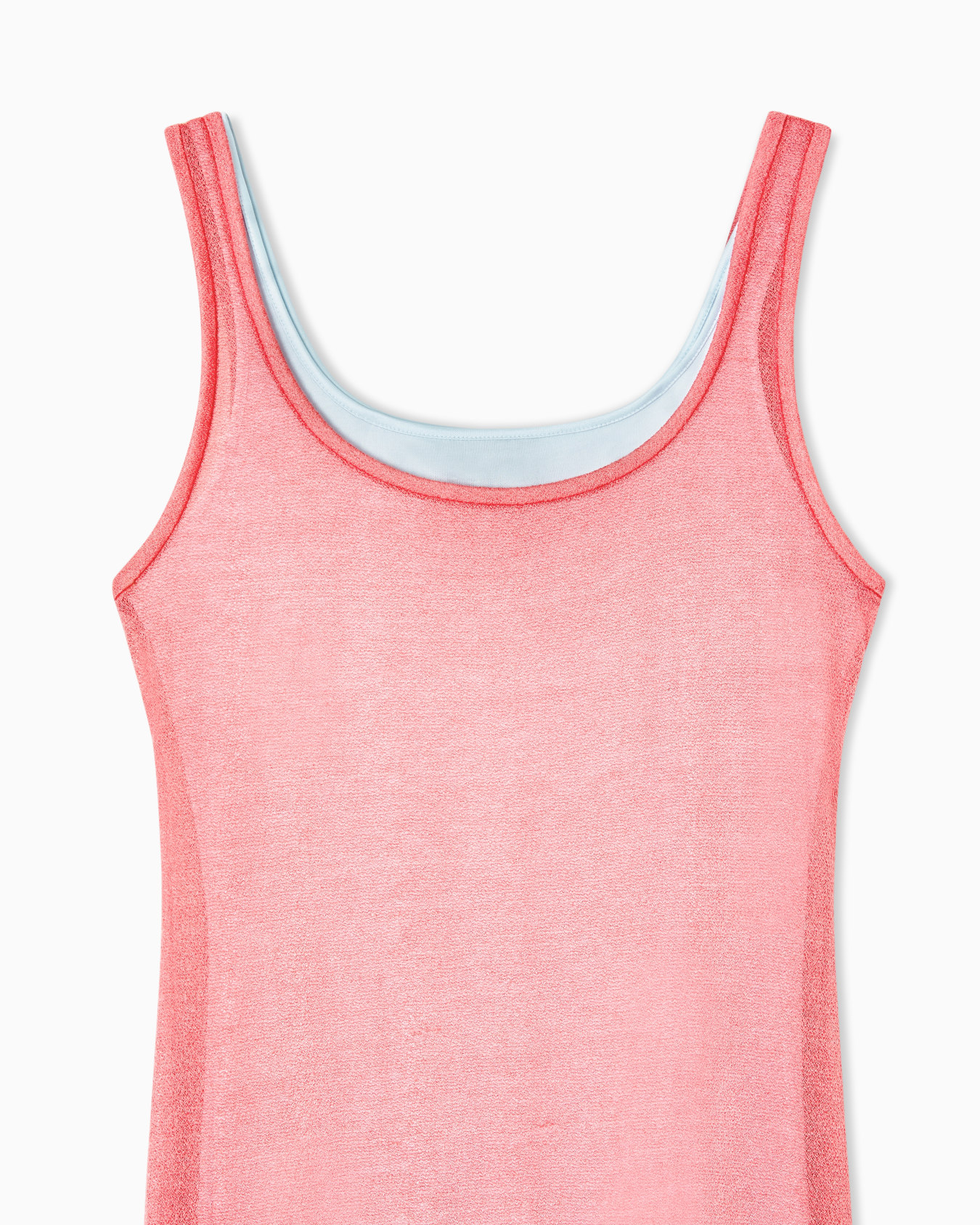 ASV long jersey dress with a knit effect Slide 3