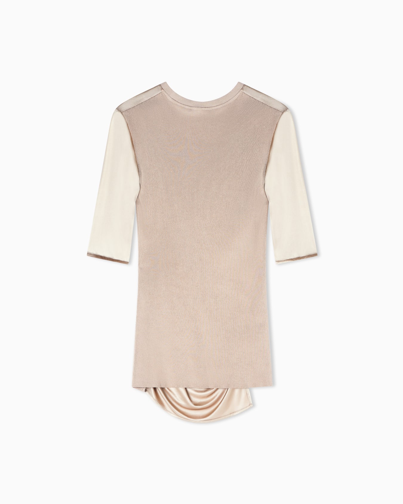 Shiny viscose jersey jumper Slide 2