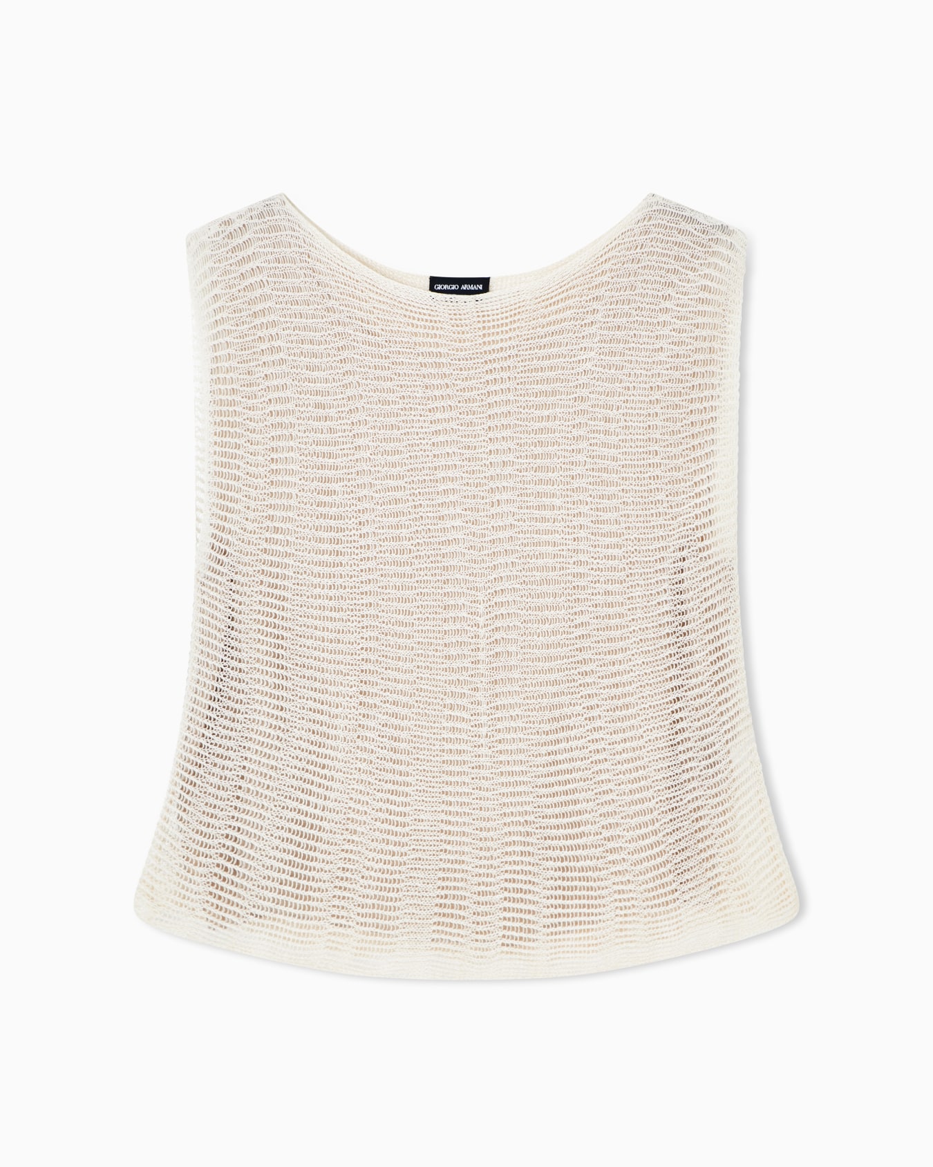 Top en punto de lino y ramio Diapositiva 0